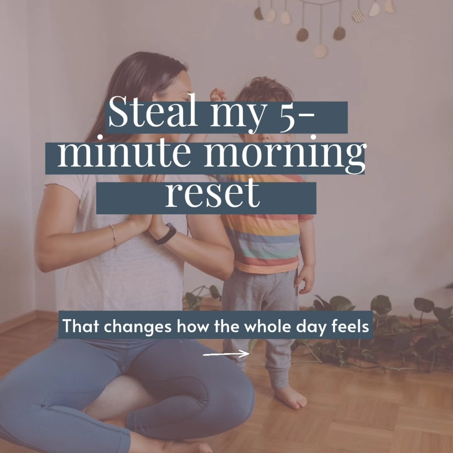 This mini routine is for you if you're a mom or mom-to-be and feeling overwhelmed or foggy, like you can't quite switch off, catch up, or feel like yourself.
It takes five minutes. You can do it in bed. You can do it while the kettle boils. You can do it hiding in the bathroom before the day starts. And you can spread those 5 minutes throughout your morning (especially if you're a mom of little ones).
Steal it. Save it. Try it tomorrow and see how it feels.
The four steps:
Breathe — 1 min
Move — 2 min
Anchor — 1 min
Presence — 1 min
And if you want the full version (the tools, the practice, the space to actually feel this in your body), I'm running a live workshop on March 5th.
🤍Breathe Reset Repeat. You'll leave with simple tools you can use in your day-to-day to reclaim your calm, even on stressful days.
Link in bio or dm me the word RESET. Would love to see you there.
#MindfulMotherhood #BreatheSculptFlow #mamaneedsareset
