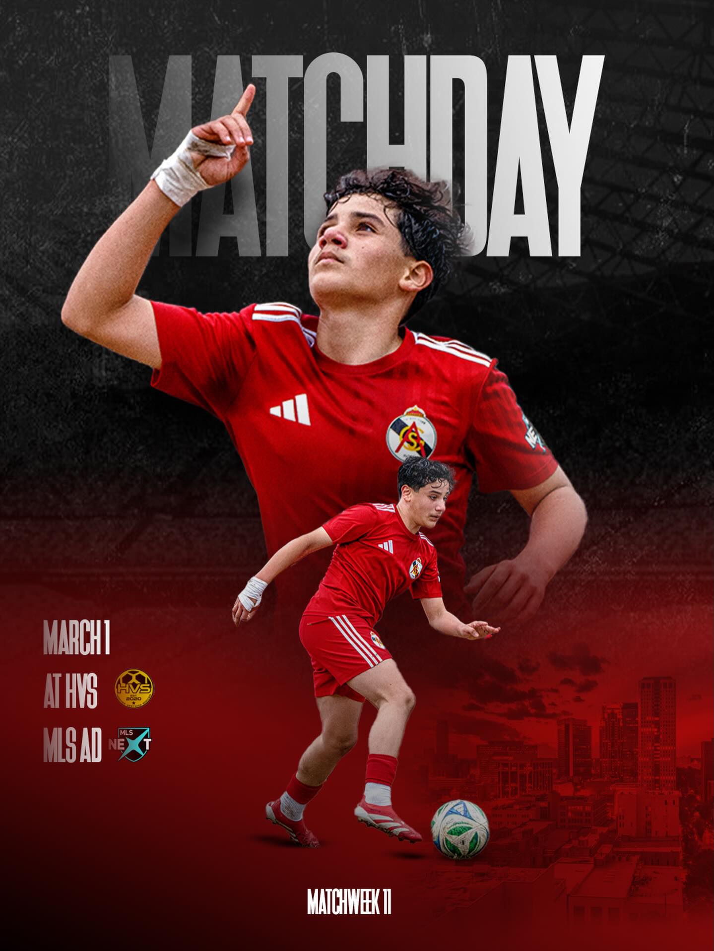 MLS Matchday — MW11 ⚽️
Matchweek 11 takes us to Birmingham as we face Hoover-Vestavia on the road.
It’s been a strong start to league play this spring. Time to keep building and keep it going
GO ASG! More than a club.