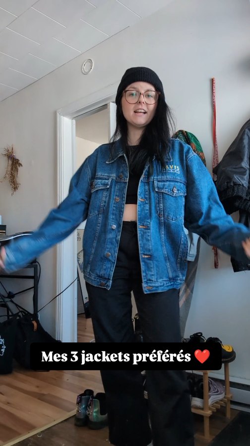 Ces trois jackets en jeans, c’est clairement des coups de cœur 💙
Des vraies bonnes pièces que tu vas porter tout le temps et qui valent 100% une place dans ta garde-robe ✨
Ils sont en ligne sur thriftlook.ca 🌐
Il y a qu’un exemplaire de chaque et ça part vite 👀
Si t’en vois un que t’aimes, attends pas 🤍
#thriftlook #friperieenligne #denimjacket #denimstyle