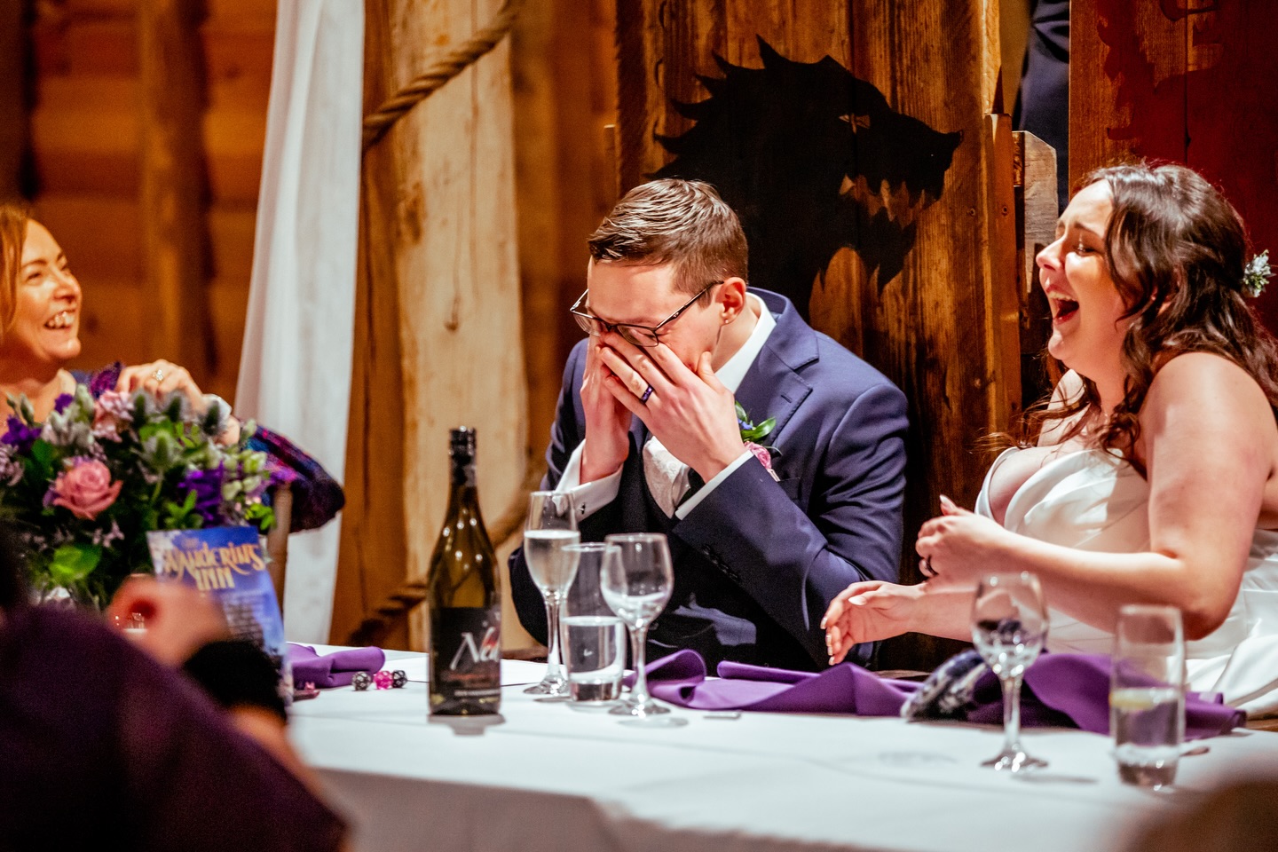 Cosy winter evenings call for a good barn wedding 🥰
Congrats to J & C who had the best day @gildingsbarns for their awesome, medieval inspired day 💜🏰 - 7/02/2026
.
.
.
.
.
#purplewedding
#barnweddingvenue
#gildingsbarn
#colourfulweddingphotography
#naturalweddingphotography