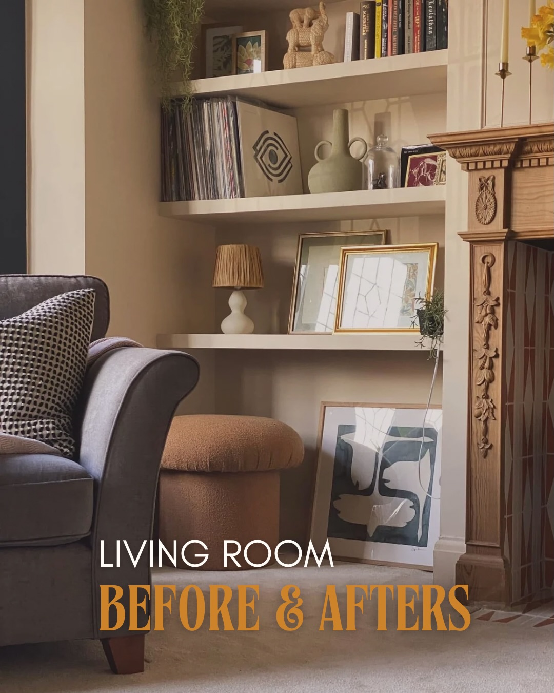 A little deep dive into the living room with some before and afters!
#livingroomideas #interiordesign #homestyle #essexhome #warminteriors