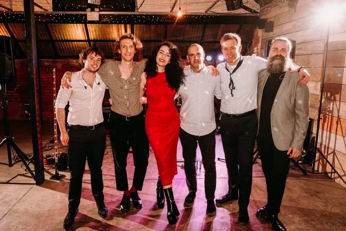 Lovely to have the band back together and back out gigging for you guys. Thanks @willmasonjonesphotography for this lovely photo and to Hannah & Reece for having us at their wedding last week!