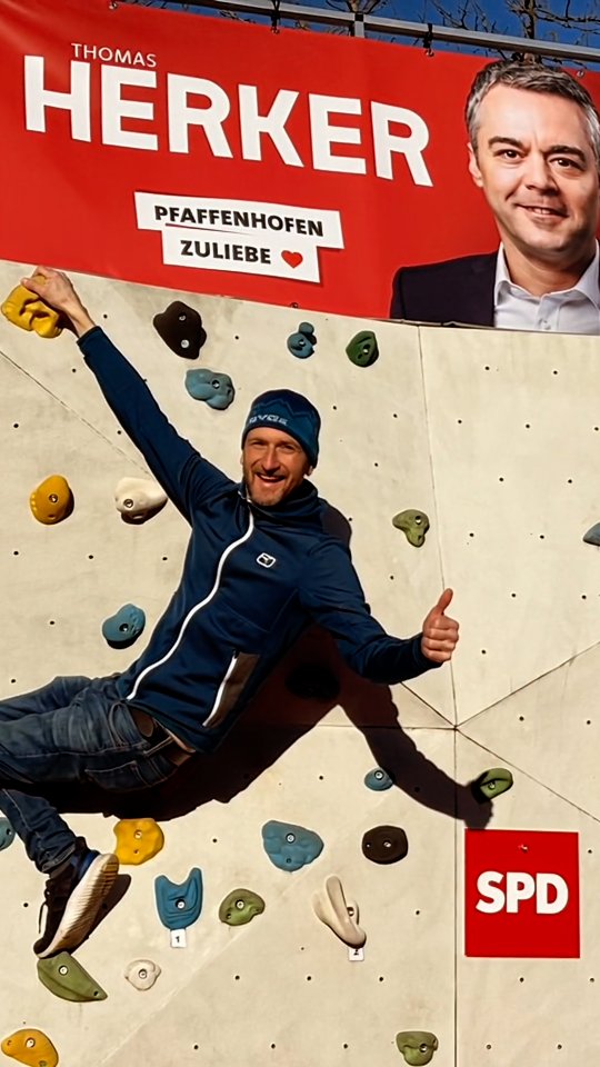 Immer wieder samstags... Dieses Mal mit Bio-Wok und Kletterwand.