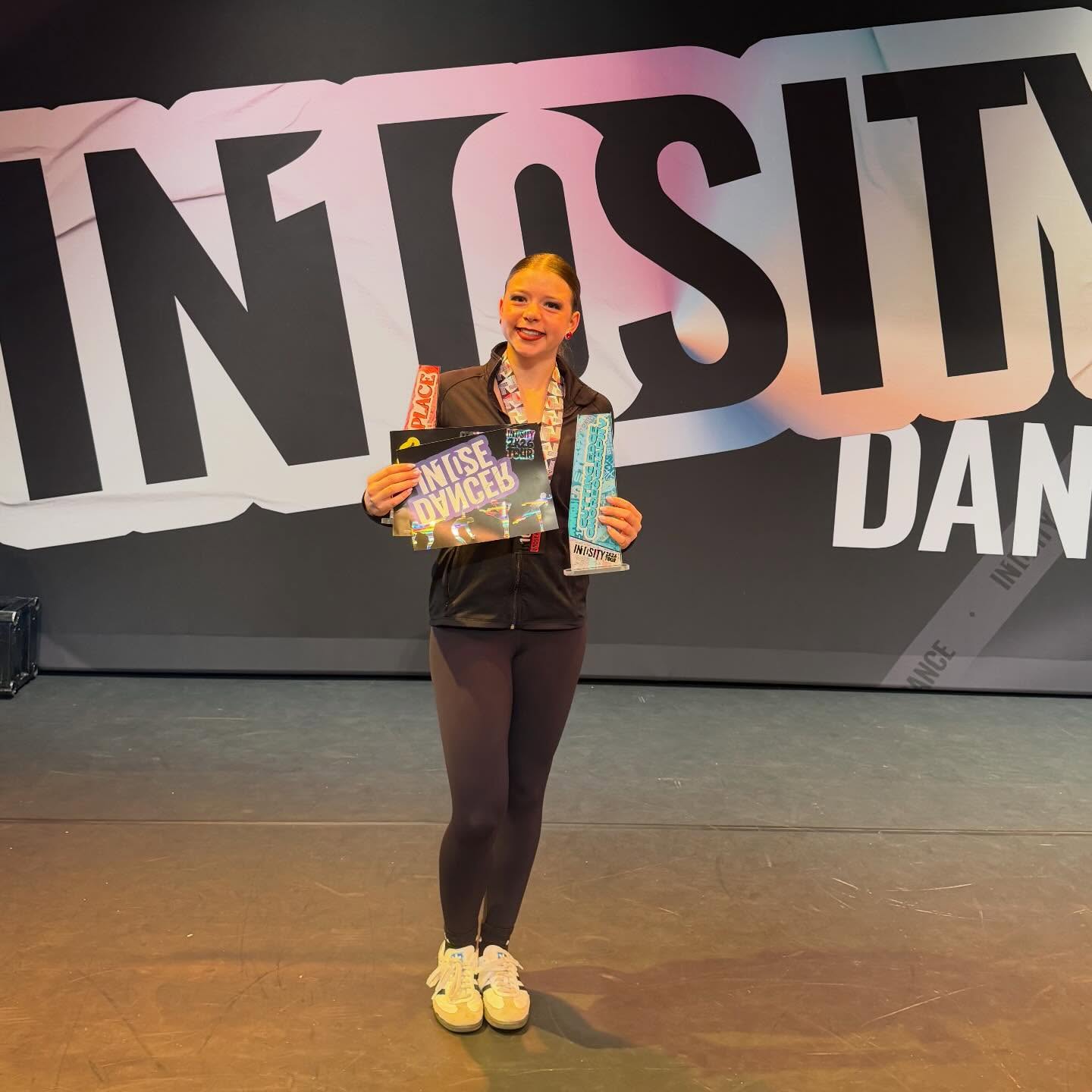 Universalβs 1st Over all Teen and Sr Soloist! Congratulations @reese_the_dancer and @abbiambong! We are so proud!π