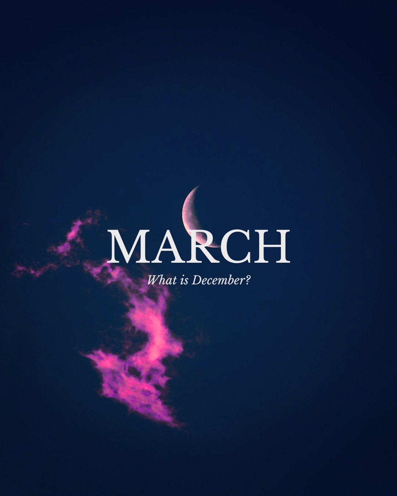 Hello, i'm the writer known as Ripple and I just posted the second part of my series. “What is December?” A think piece about December. Link in bio https://www.ripplece0.com/post/what-is-december-a-think-piece-after-sunset-it-s-a-new-moon