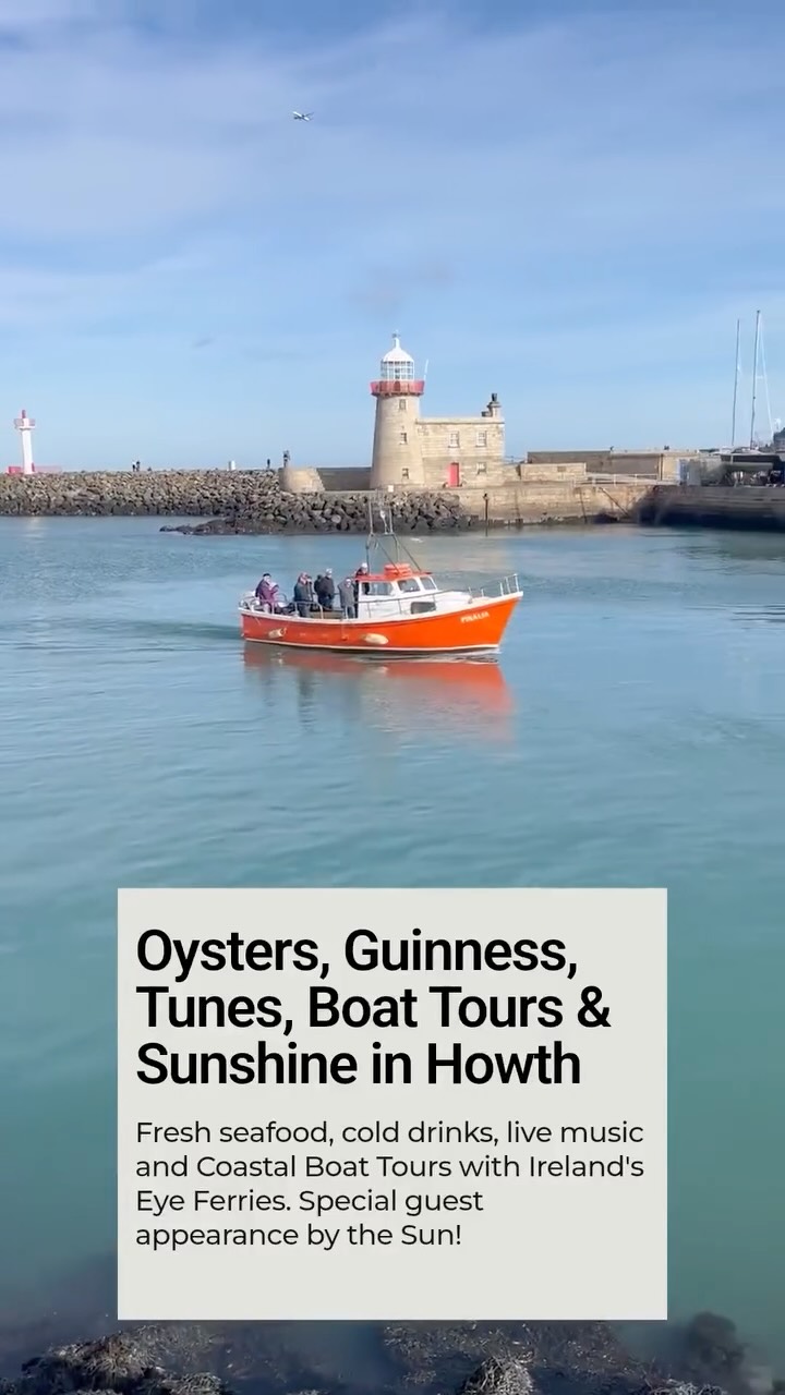 Weekend sorted! Howth Guinness, Oyster & Music Festival. Fresh oysters, cold pints, live tunes and would you believe… SUNSHINE ☀️ Coastal charm and good craic await! #howthadventures #dublin
Visit Howth Oyster Festival this weekend www.howthadventures.com #howthadventures #dublin