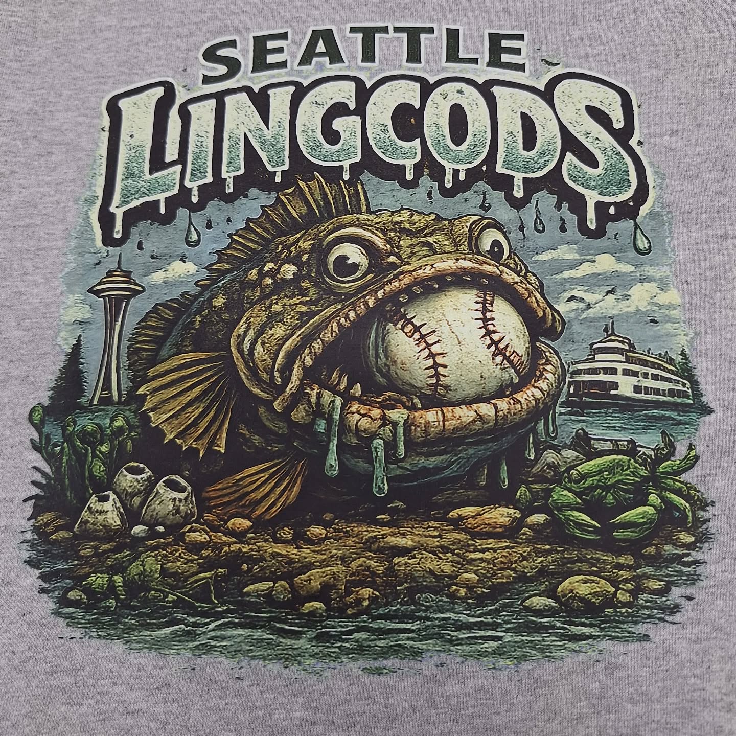 #Seattlelingcods #seattle #tshirts #customshirts #washington