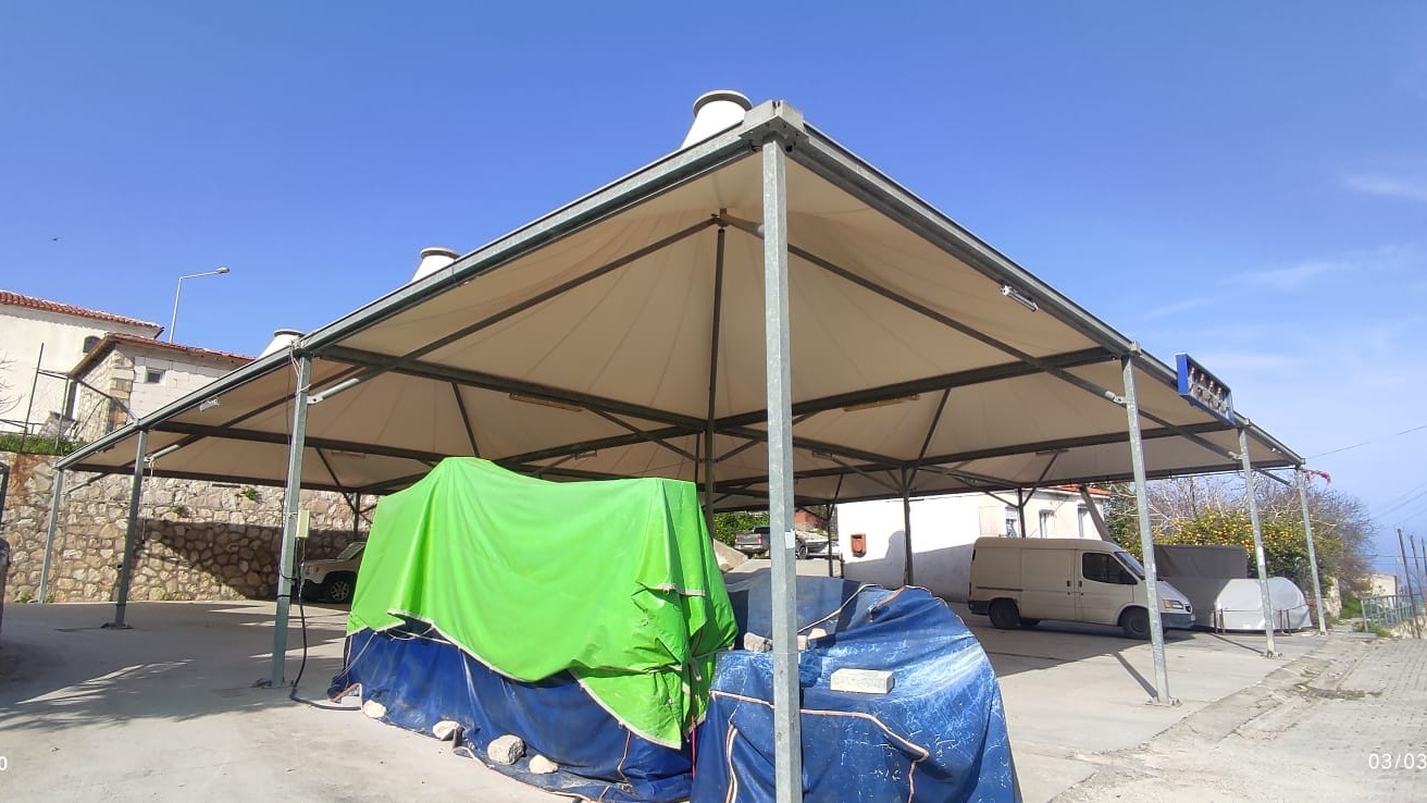 KARABURUN PAZARYERİ ÜST ÖRTÜ YENİLEME; İZMİR_TÜRKİYE
KARABURUN MARKETPLACE CANOPY REPLACEMENT; IZMIR_TURKIYE
( Gölgemizdesin 🥰 - Under our Shade 🥰 ) #autopark #padel #asmagermemembran #tensilefabric #tekstilmimarisi #textilearchitecture #mimaritekstil #hibritsistemçözümü #hybridsystemsolution #tasarımvemühendislik #designandengineering #imalatveuygulama #manufacturingandapplication #hightechtensilefabric #meshcephe #meshfacade #carpark #hotel #tensile #fabric #canopy #HTTF #sporyapıları #sportfacilities #orangepadel #modularsystems #depoyapıları #stroge