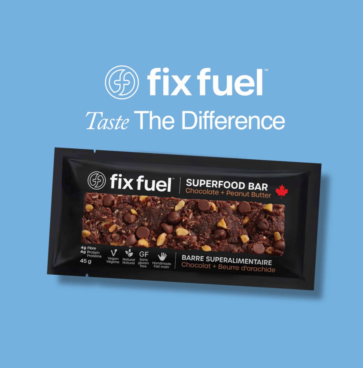 Nutrient Dense. Real Energy. #fixfuelbar