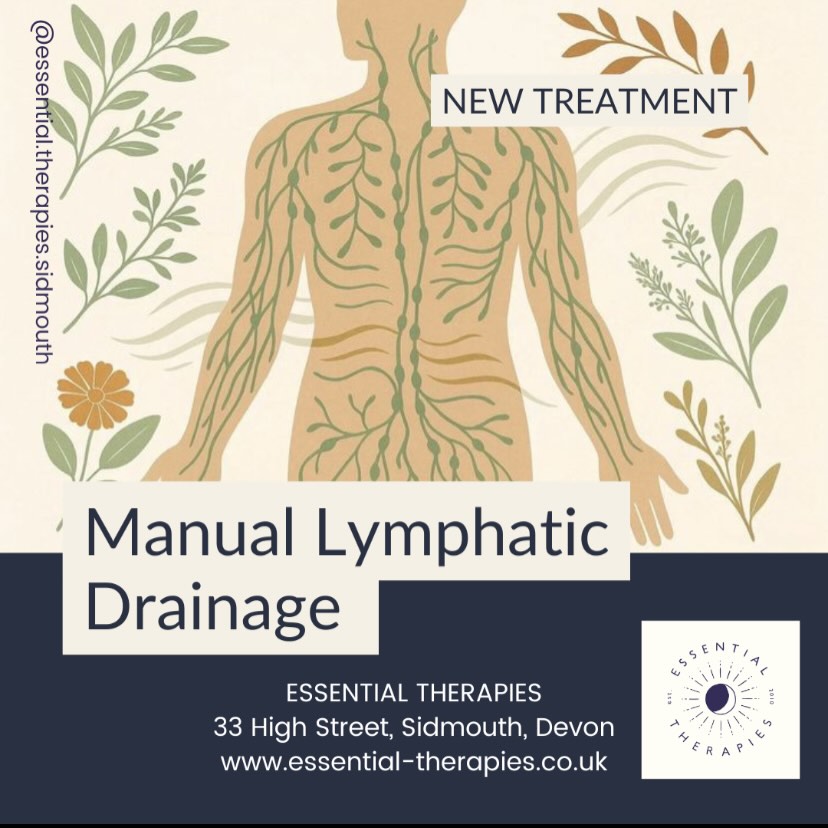 🌿NEW TREATMENT NOW AVAILABLE 🌿
Manual Lymphatic Drainage (MLD) is a gentle, rhythmic therapy designed to support your body’s natural detoxification process and encourage healthy lymph flow.
If you’ve been feeling sluggish, swollen, or tired, then an MLD treatment could be just the boost that your body needs. It’s deeply relaxing while delivering powerful results.
🌱Reduce fluid retention & puffiness
🌱Ease bloating & heaviness
🌱Feel lighter, clearer & more energised
🌱Boosts circulation & immune function
🌱Helpful for those recovering from long-term
or chronic illness.
🌱Beneficial support for anyone on a cleanse/detoxification or weight loss program.
Treatment includes full body and face.
75 minutes- £80
Email Kaya to book your appointment:
kaya@essential-therapies.co.uk
#mld #lymphdrainage #sidmouth #eastdevon #devonmassage