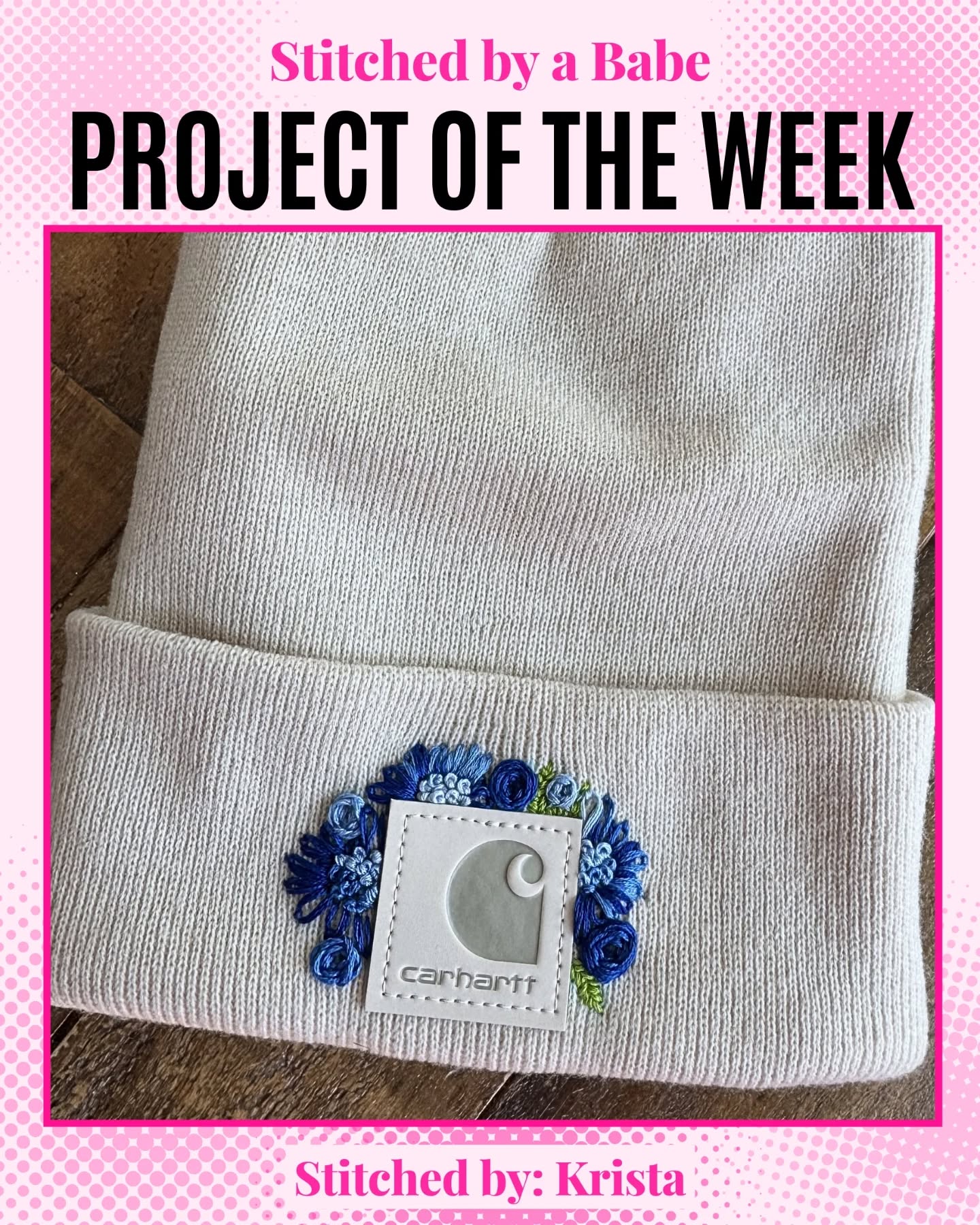 POV: your “grandma hobby” becomes your stress relief era 🪡✨
@kriskorinis is a 3-time workshop babe and just stitched this unreal blue floral moment onto her Carhartt beanie.
Her review?
“Totally obsessed. The workshops are so relaxing — and I get to enjoy it long after class.”
That’s the magic.
You don’t just leave with a project.
You leave with a reset.
Now booking dates through the Fall (private + corporate events are filling 👀).
Tag the friend who needs a screen-free night out 👇
Link in bio to grab your seat at our next event on 3/9 or inquire about a private event.
#StitchAndSip
#BergenCountyNJ
#CreativeWellness
#GirlsNightOutNJ
#CorporateWellness