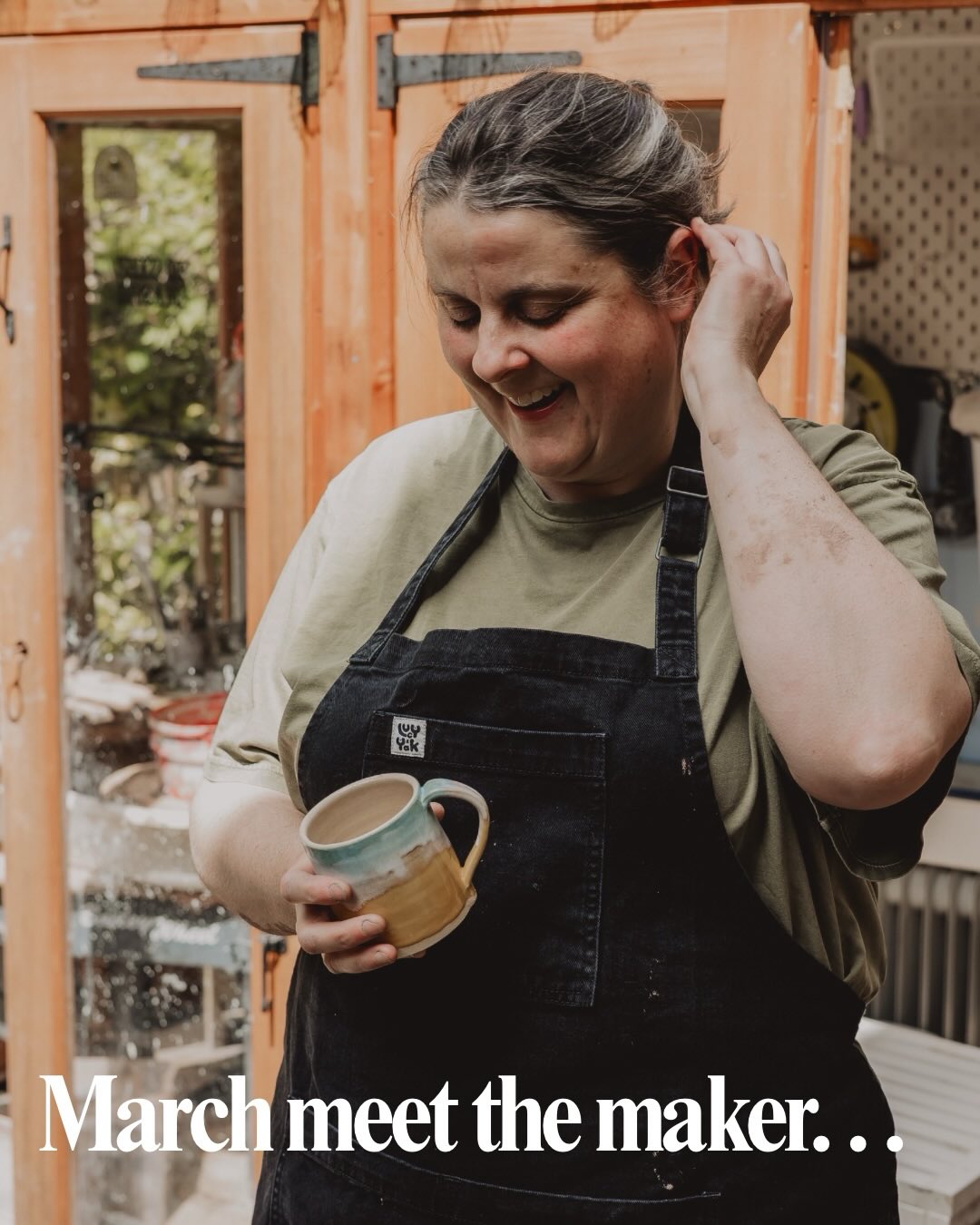 I’ve decided to do March meet the maker and the first prompt is ‘about me’.
I’m Jen and I started making pots when I had a bit of a perimenopausal meltdown in 2023. I booked on a pottery course and fell down a large clay shaped hole.
Fast forward to summer 2024 and the universe sent me a voluntary redundancy package from my job at Exeter University. I used some of the settlement to set up my home studio. A kiln was never part of the plan, but that’s a story for another day.
I make colour infused pots that bring joy and am looking forward to showing you more of #jenmakespots using the rest of the #Marchmeetthemaker prompts