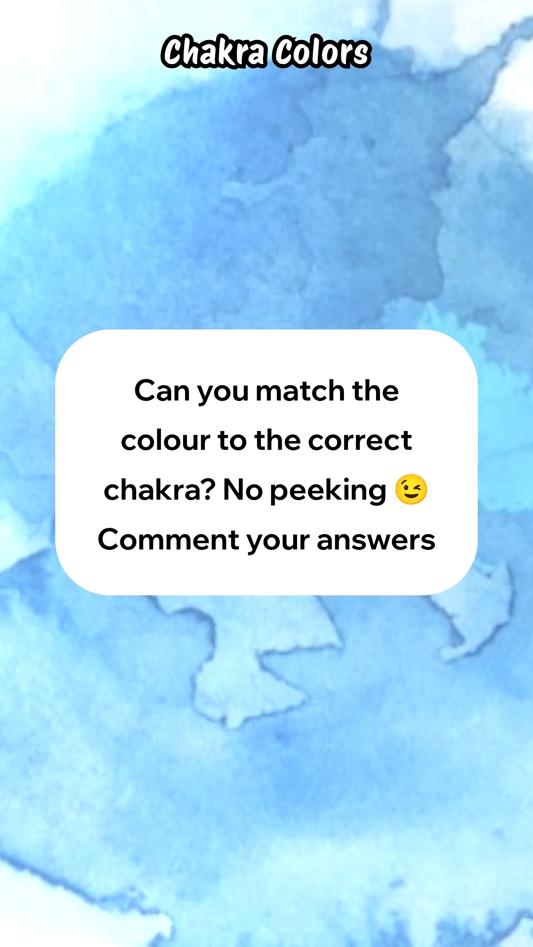 Before you step into the weekend… pause.
Notice the colour that draws you in.
Notice how your body responds.
Then gently ask yourself:
Which chakra lives in this colour?
This isn’t about getting it right.
It’s about listening.
Let’s play 💛