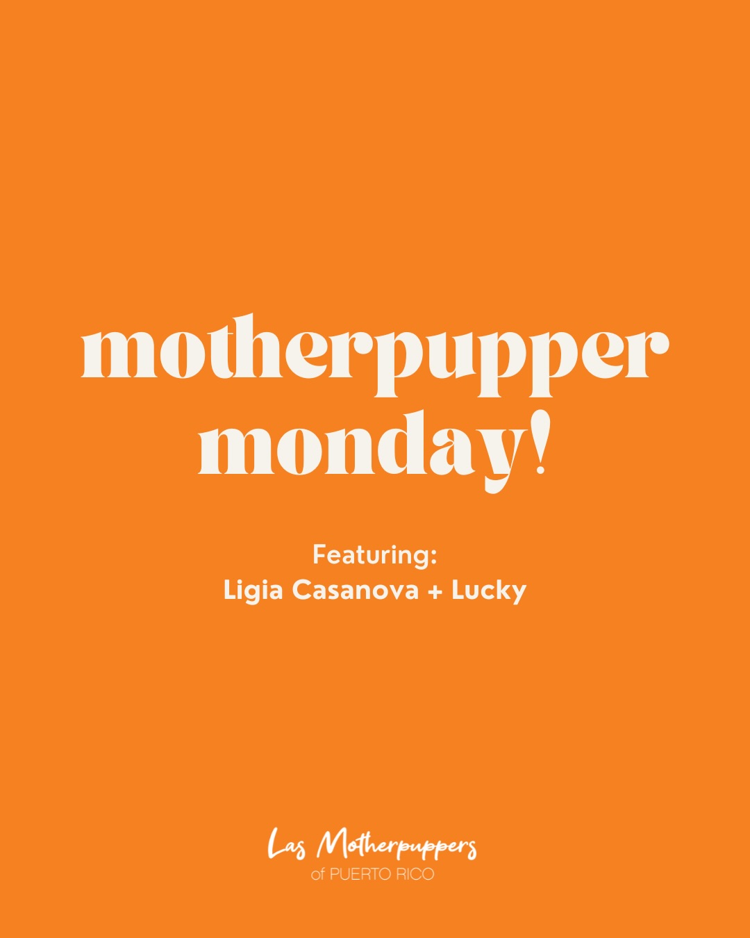 #MotherpupperMonday 🎉 Les presentamos a Ligia, dog mom de Lucky, quienes han participado de varios motherpupper walks.🧡Ella describe a Lukcy como un perrito: único, especial y amoroso. 🐾
Pueden seguirla en: @ligiact2025
✳️ ¿Quieres ser la próxima motherpupper monday feature? Llena tu información en el formulario que se encuentra en nuestro LINK IN BIO o envíanos un DM.
📲 ¿Tienen una pregunta para Ligia y Lucky?
⬇️ Déjenla en los comentarios...
#dogmomsofpr #dogsofpuertorico #dogmomsclub #puertorico