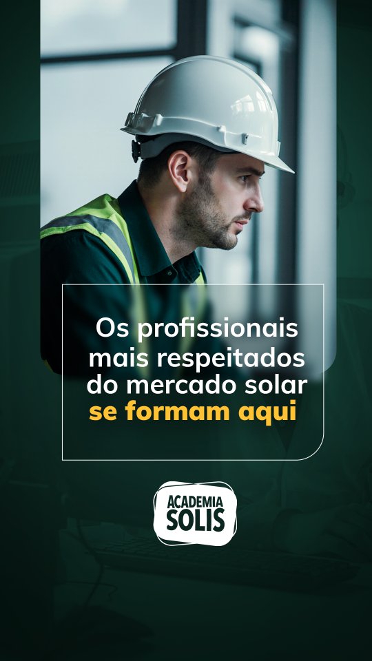 Aquecimento Solar não é para amadores! 👆
Últimas chances para participar do curso "Sistemas de Aquecimento Solar – Atendimento Especializado" gratuitamente e conquistar seu certificado de Especialista Solis.
Garanta sua vaga agora! Clique em Saiba Mais e venha para a Academia Solis.