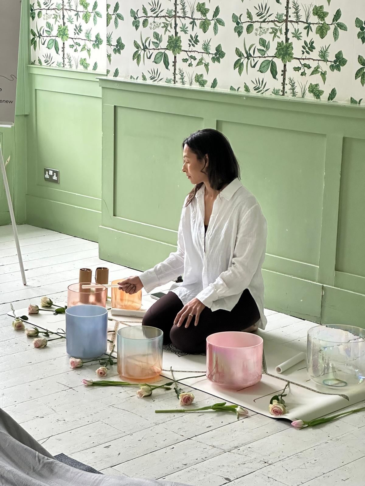 There’s something special about watching a room settle into stillness as the sound of singing bowls begins ✨
It was such a pleasure to collaborate with @tiahnajoshiwellness for a special corporate wellness session celebrating International Women’s Day.
A beautiful space created for movement, breath and deep rest - beginning with pilates and closing with a sound journey using alchemy crystal bowls ✨
Grateful to share this experience with the team at @kalralegalgroup
If you’d like to bring something similar to your workplace or community, feel free to get in touch.
#internationalwomensday #soundbathmeditation #pilates #yogaretreat