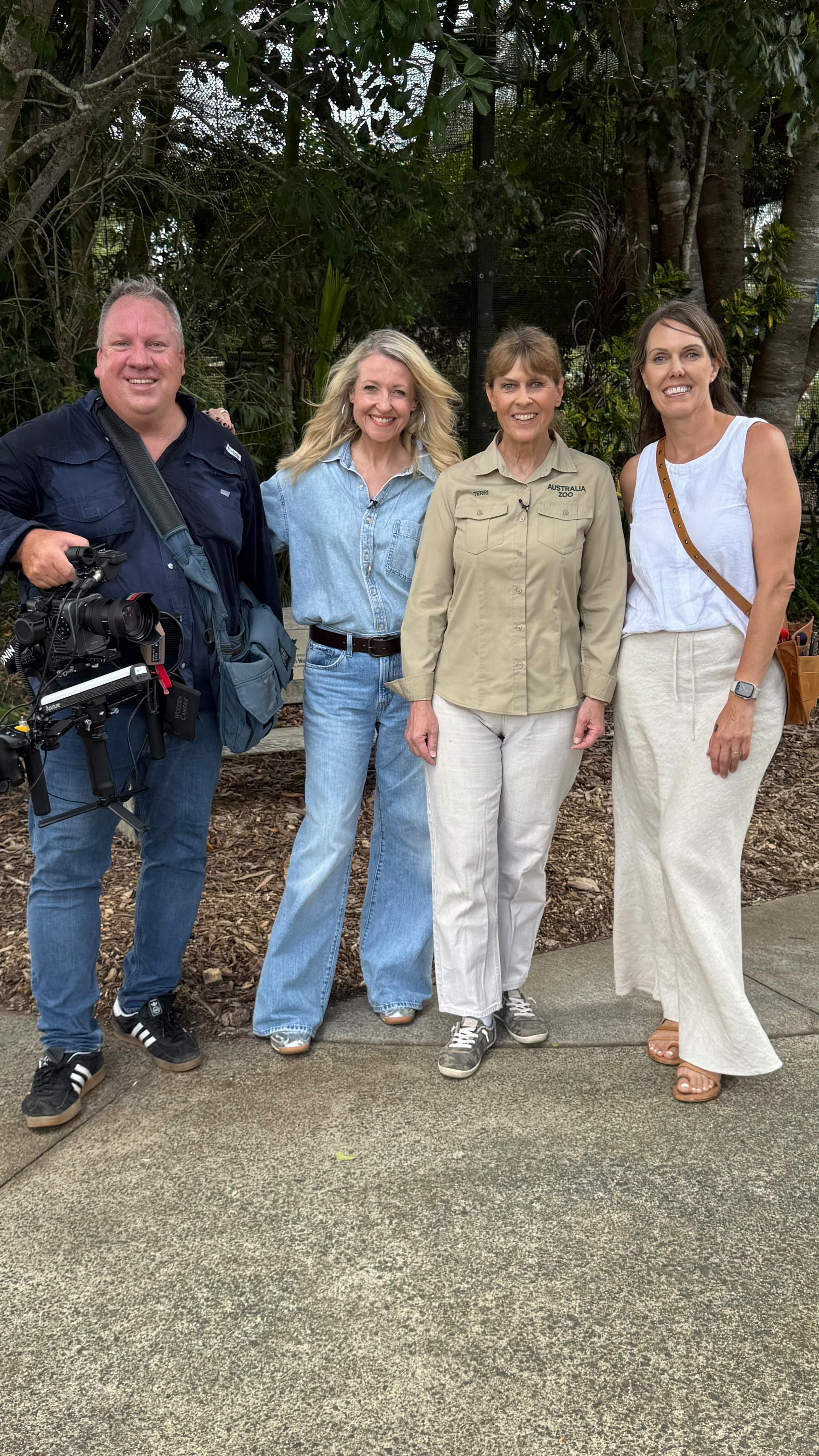 Recent story with @angelabishop10 and @terriirwincrikey for @10newsplus at Australia Zoo.
Watch a snippet here or catch the replay on the Ten app.
Such a heartfelt interview and lovely morning spent at the animal hospital. Such a special place 🫶🏼