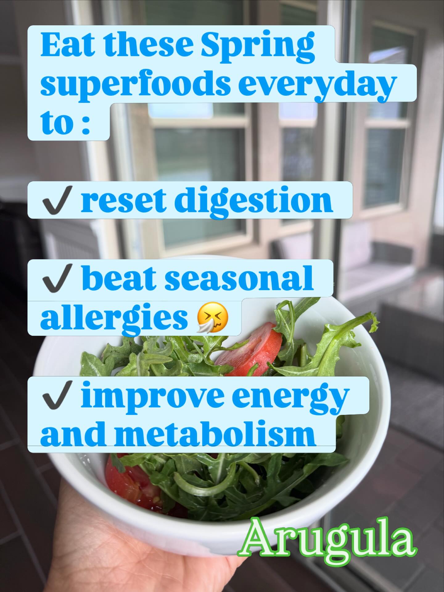 Spring is near — and for many, that means more 🤧 mucus, bloating, fatigue, and “why do I feel off?”
Spring is a natural reset season.
As the weather warms, the body tries to release what accumulated over winter — excess mucus, sluggish bile flow, and digestive stagnation.
Instead of suppressing symptoms, support the process.
🌿 Arugula & radish – bitter and pungent foods that gently stimulate digestion and support natural cleansing
🧅 Onion – helps thin and move mucus
🍯 Raw local honey – supports immune tolerance + soothes irritated tissues
🫚 Ginger – stimulates digestive fire and reduces bloating
❤️ Beets – support bile flow and healthy elimination
When digestion flows well, mucus decreases.
When bile moves, inflammation lowers.
When elimination improves, energy rises.
Simple food shifts can reduce allergy symptoms naturally — no extremes required.
Start by adding one or two of these foods daily this week.
If spring hits you hard every year, your gut may need deeper support — and that’s exactly what I help with 🤍
#springreset #seasonaleating #holistichealth #allergysupport #orlandohealth
