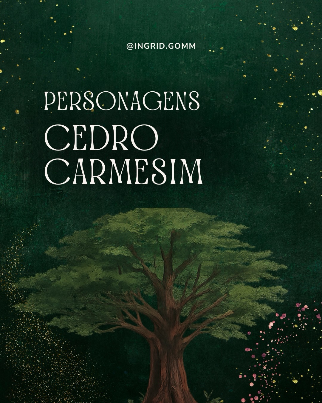 Em Cedro Carmesim, cada personagem carrega algo que não pode ser dito, mas que inevitavelmente molda o destino de todos.
Alguns agem pelo que acreditam, outros lutam para sobreviver às próprias decisões e há aqueles que descobrem tarde demais que amor e poder nunca caminham separados.
Deslize para conhecer quem sustenta essa história.
Pré-venda começa dia 05/03.
Garanta seu exemplar antes do lançamento.
#crônicasdekeierth #romantasia #literaturanacional #editoraflyve