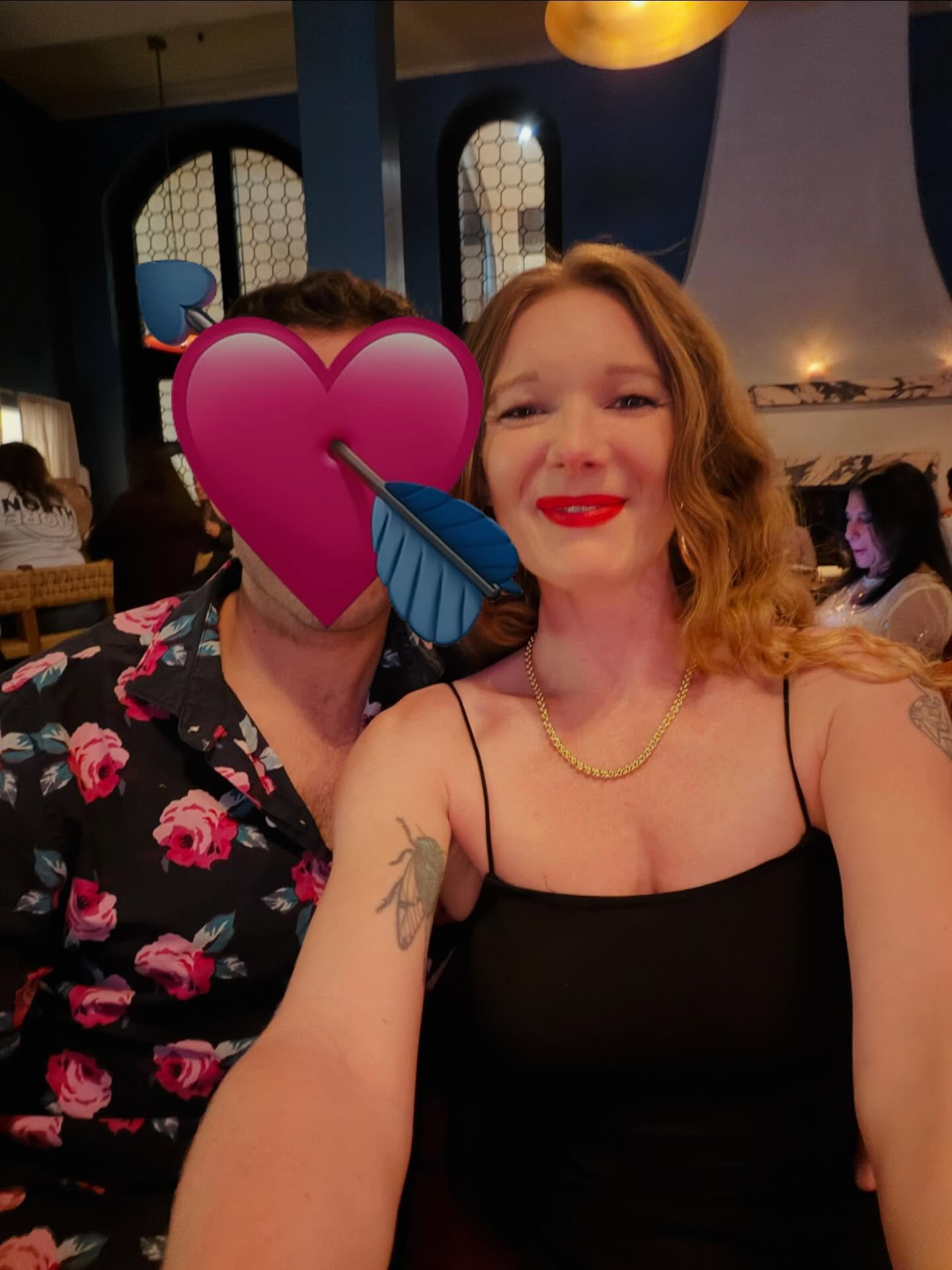 Not all poly people can be out, but this is me falling madly in love with someone who lives on the other side of the country and has still managed to change my life every day since he’s been in it. Love is so psychedelic - I literally feel like I’ve been in a cosmic pussy portal for the last 7 days, getting turned inside out and growing into the best version of myself. So deeply inspired, motivated, surrendered, and grateful. So deeply attuned to pleasure and expansion and purpose. THANK YOU GODDESS for guiding his body to mine on the dance floor. To many more dances my love 💘