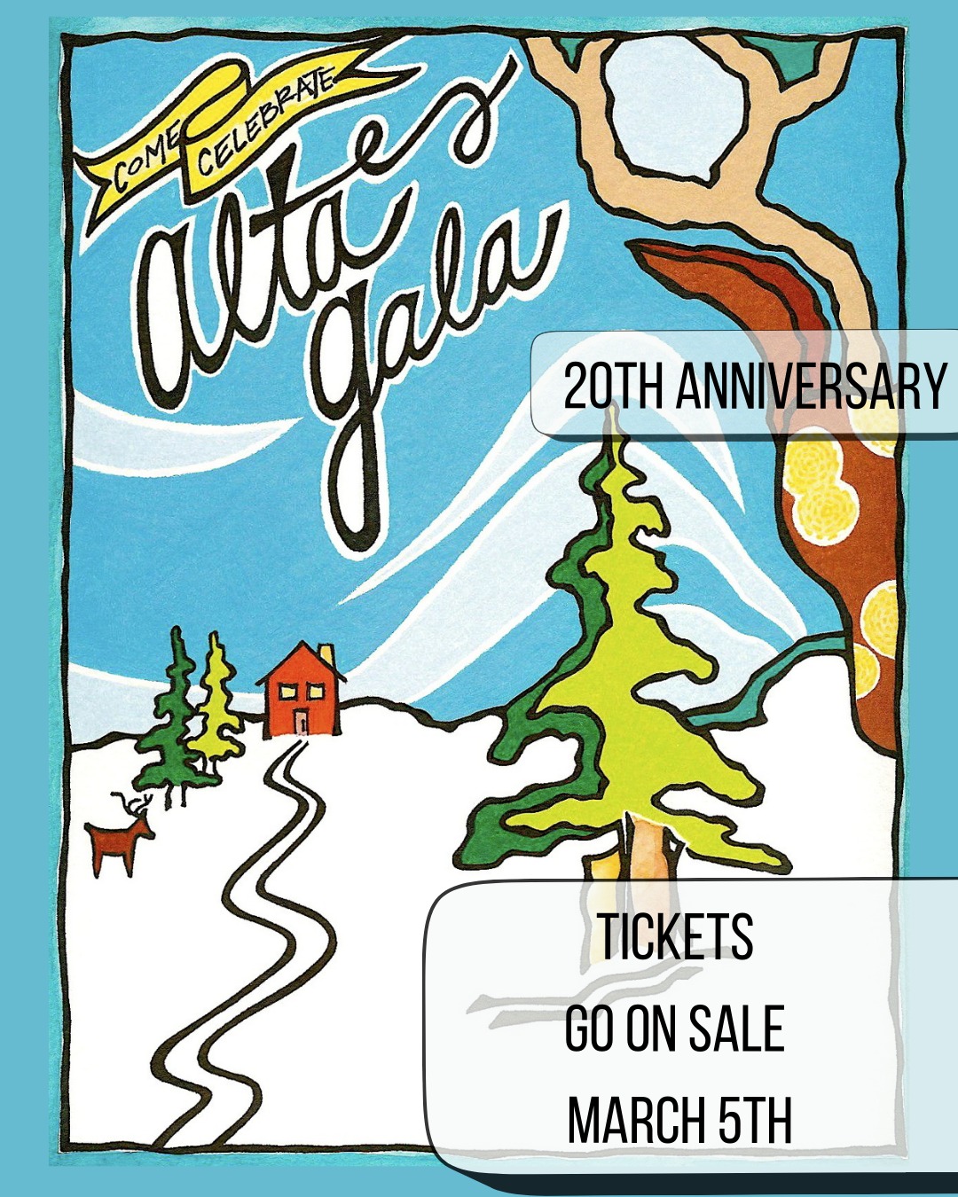 🔥 Its officially less than 24 hours until our tickets go on sale for the 2026 Alta Gala! This year we are celebrating the 20th anniversary of the gala and this means more exciting add ons for this special gala that guests will enjoy during the event.
Be sure to mark your calendars because we anticipate being sold out soon after the TICKETS GO ON SALE AT NOON.
As in previous years, we will be having two parties with three ticket options for attendees to choose between. Are you a Alta Ski Resort employee? If you are, check with your managers about receiving some cash back for some of the ticket cost. Thank you to @altaskiarea for offering this incredible employee perk.
More information about this special gala can be found at www.altagala.org or link in bio.
Can't make the gala? No problem! Join our opportunity drawing for your chance to win a 26/27 Alta Ski Resort season pass from @altaskiarea or 2 one day heli skiing adventure from @powderbirdheliski