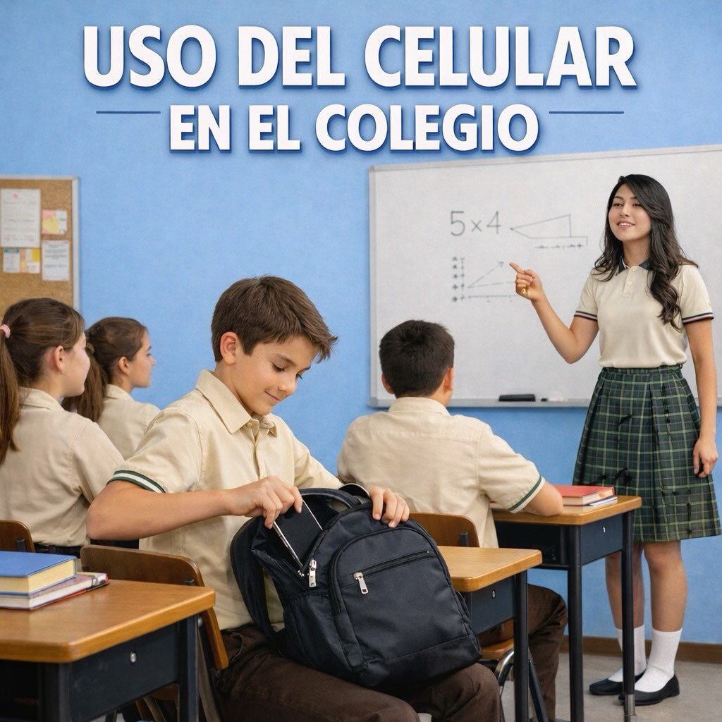 📢 Queridos padres, acudientes y estudiantes:
Les recordamos que, con el objetivo de fortalecer la convivencia escolar y optimizar el rendimiento académico, el uso de celulares está regulado en nuestra institución.
¿Cómo funciona?
1. Ingreso: 📵 Los dispositivos deben permanecer guardados/apagados durante la jornada escolar.
2. Uso Pedagógico: 🤳 Solo se permitirán bajo la supervisión directa del docente para actividades específicas con previa planificación.
3. Comunicación: 📞 En caso de emergencia, las familias pueden contactarse directamente con la secretaría del colegio.
Muchas gracias por su colaboración.
#educacionadventista #mentesana #concentración #desempeñoacadémico