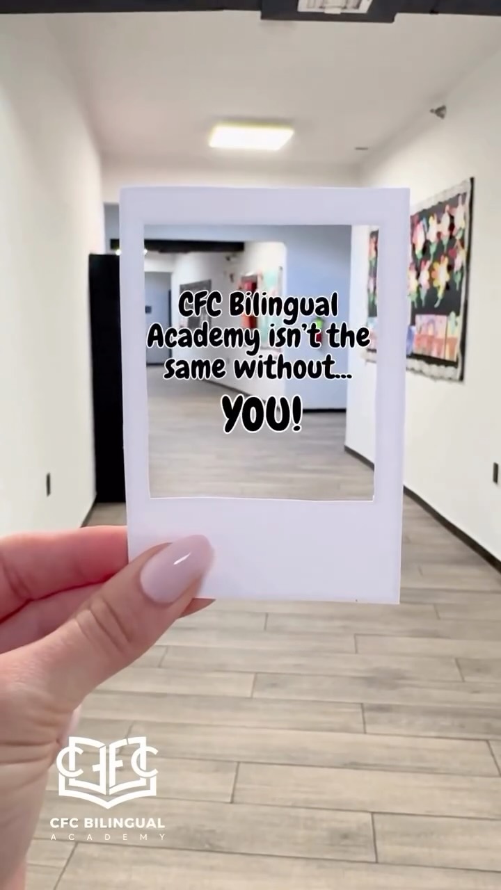 Every wave, every smile, every classroom moment reminds us how special our community is.
And our school just isn’t the same without YOU. 💙
We can’t wait to welcome new faces, new friendships, and new memories at CFC Bilingual Academy.
📚 Enrollment is open!
Cada saludo, cada sonrisa y cada momento en el aula nos recuerda lo especial que es nuestra comunidad.
Y nuestra escuela simplemente no es la misma sin TI. 💙
No podemos esperar para dar la bienvenida a nuevas caras, nuevas amistades y nuevos recuerdos en CFC Bilingual Academy.
📚 ¡Inscripciones abiertas!
#bilingualeducation #cfcbilingualacademy #christianeducation #christianschool #sugarlandtx
