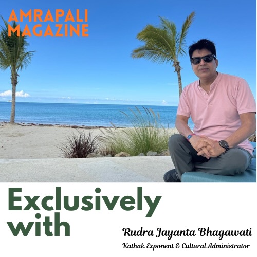 Getting exclusive with Rudra Jayanta Bhagawati, Kathak dance exponent, Choreographer, Socio-Cultural Activist and Cultural Administrator. Director at Swami Vivekananda Cultural Centre, Georgetown, Guyana 🇬🇾
.
@rudra_jayantabhagawati
.
#amrapalimagazine #candid #interview