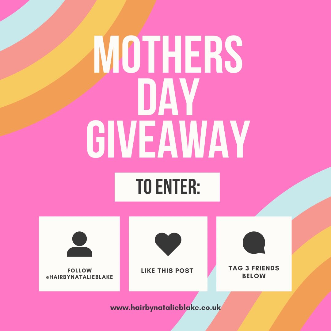 ✨ MOTHER’S DAY GIVEAWAY ✨
To celebrate Mother’s Day, I’m giving you and a special mother figure in your life the chance to win a full hair revamp at my studio 💛
What you’ll win (for both of you):
• A full hair colour revamp of your choice
• A nourishing moisturising treatment
• A cut & beautiful finish
• A Nashi shampoo & conditioner to help maintain your new look at home
• A “Perfect Blend” brush to keep your hair soft, smooth and styled
How to enter:
1. Follow @hairbynatalieblake
2. Like this post
3. Tag three friends in the comments
Bonus entries if you:
• Save this post
• Share it to your story
✨ The winner will be chosen at random on Friday 20th March.
Appointments must be booked between May – August for those gorgeous summer hair vibes ☀️
Good luck everyone! 💛