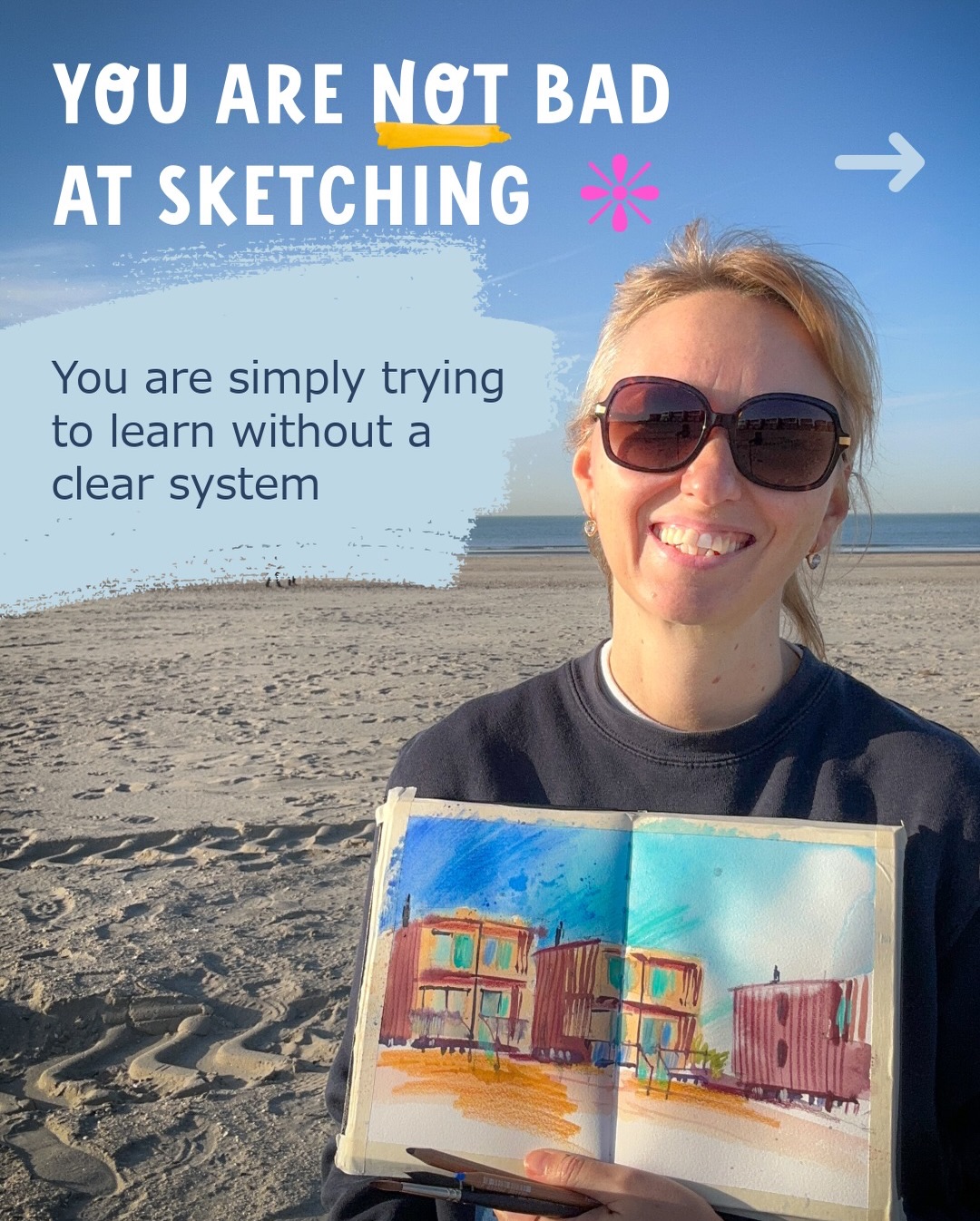 Have you ever felt that no matter how much you try, you should already be better at sketching by now?
That feeling is exactly why Brave Brushes Studio exists, and today it turns 3 years old.🎉💃
Three years ago, I wanted to build something to help beginner artists to learn: structure. Not random inspiration, not endless tutorials, but a clear roadmap that helps you build skills in the right order. Because most people are not bad at sketching. They are simply learning without a system.
What started as an idea has grown into a membership with structured lessons, live workshops, feedback, and a supportive community of artists who are serious about improving without losing the joy.
🥳 To celebrate our third anniversary, the annual membership is 25% off until March 3. It brings the price down to just €12.45 per month and gives you a full year to stop testing yourself and start learning properly.
If this feels like the right moment, you can use the code HAPPYBIRTHDAY at checkout.
🔗 in my profile
And whether you join or not, thank you for being here ❤️
#urbansketching #learnart #watercolorpractice #sketchingcommunity #bravebrushes