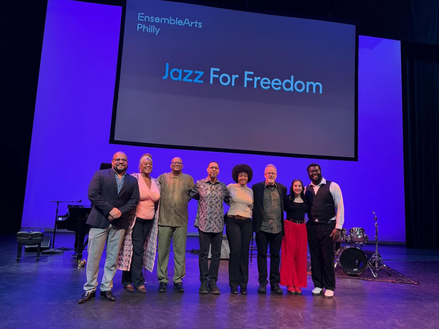 Jazz for Freedom 2026 at @ensembleartsphilly is a wrap 🙏 see you next season ✌️#jazzcallforfreedom