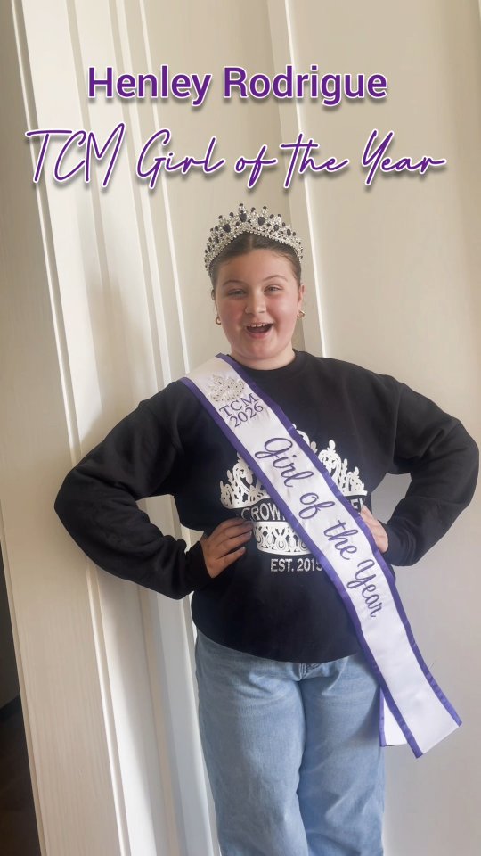 🌟📢MARCH Girl of the Month Announcement 📢🌟 TCM Girl of the Year, Henley Rodrigue, reveals this month's amazing TCM Girl! CONGRATS! #thecrowningmoment #queen #winning #pageant