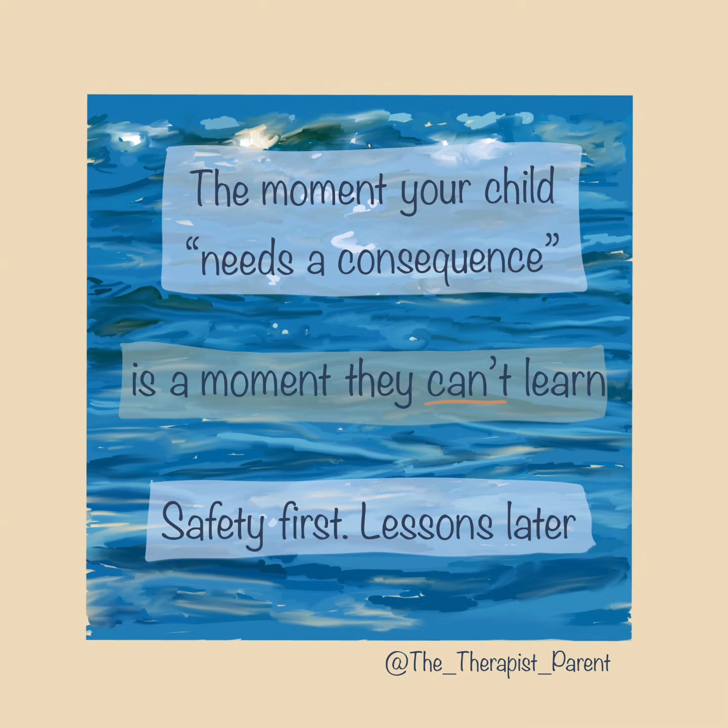 You don’t teach a drowning child to swim.
You stabilise them first.
When kids are yelling, slamming, refusing or sobbing, their nervous system is in survival mode.
That’s not a learning state.
And this is where so many good parents get stuck — because we were taught behaviour = discipline.
But often behaviour = dysregulation.
When we shift from: “How do I stop this?” to “What’s happening underneath this?”
Everything changes.
This is exactly what I walk through in my short trainings (all under 15 minutes, practical and realistic).
If you’re on my email list, check your inbox from today.
If you’re not, the free PDF link is in my bio.
https://www.thetherapistparent.com/online-store/Bundle-Videos-p666349173
Save this for the next hard moment.