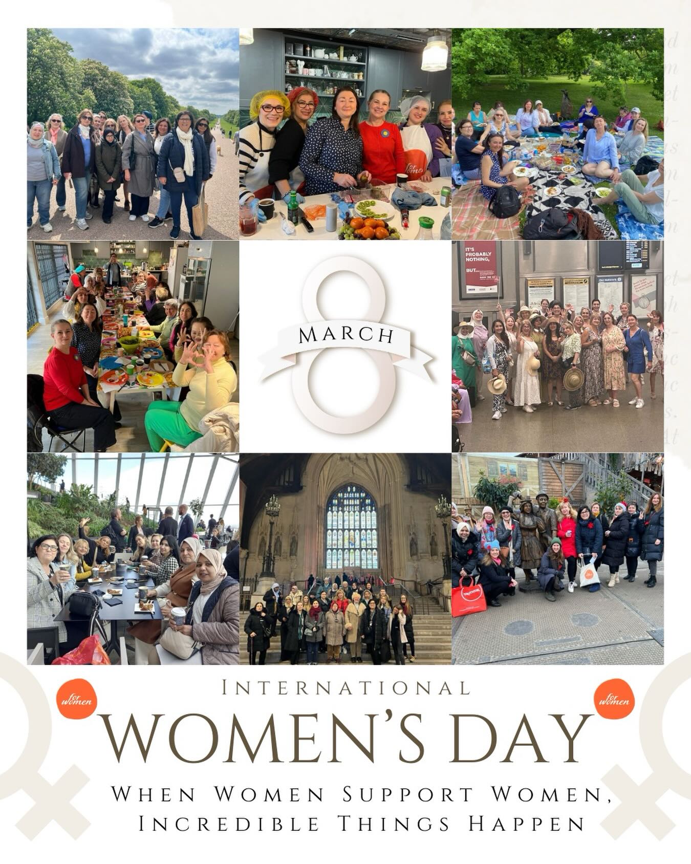 Today we celebrate the strength, courage and resilience of women everywhere.
At FOR WOMEN, every day we witness the power of women supporting women — sharing stories, offering encouragement, and building meaningful connections that help each other grow.
International Women’s Day is not only a celebration, but also a reminder of the journey that continues: promoting equality, dignity, respect and opportunities for all women.
We are proud to walk this path together with so many incredible women who inspire us with their courage, kindness and determination.
Together we continue to build bridges, not walls.
#InternationalWomensDay #ForWomenCIC #WomenSupportingWomen #WomensEmpowerment #CommunityStrength 💛