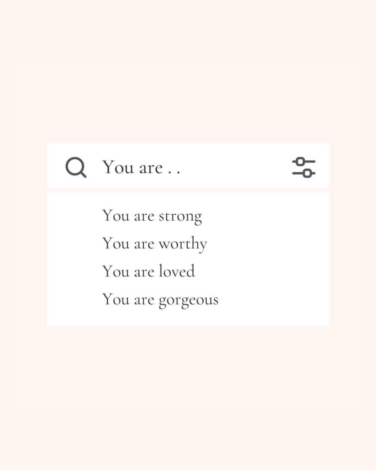 You are strong, You are worthy, You are loved, You are gorgeous! 💖 In a world that often tells us otherwise, let’s remind ourselves of our inherent value and beauty. Your mental health journey is a testament to your strength, and you are never alone. Take a moment today to appreciate yourself and all that you are.
#mentalhealth #mentalhealthawareness #mentalhealthmatters #mentalhealthsupport #mentalwellbeing