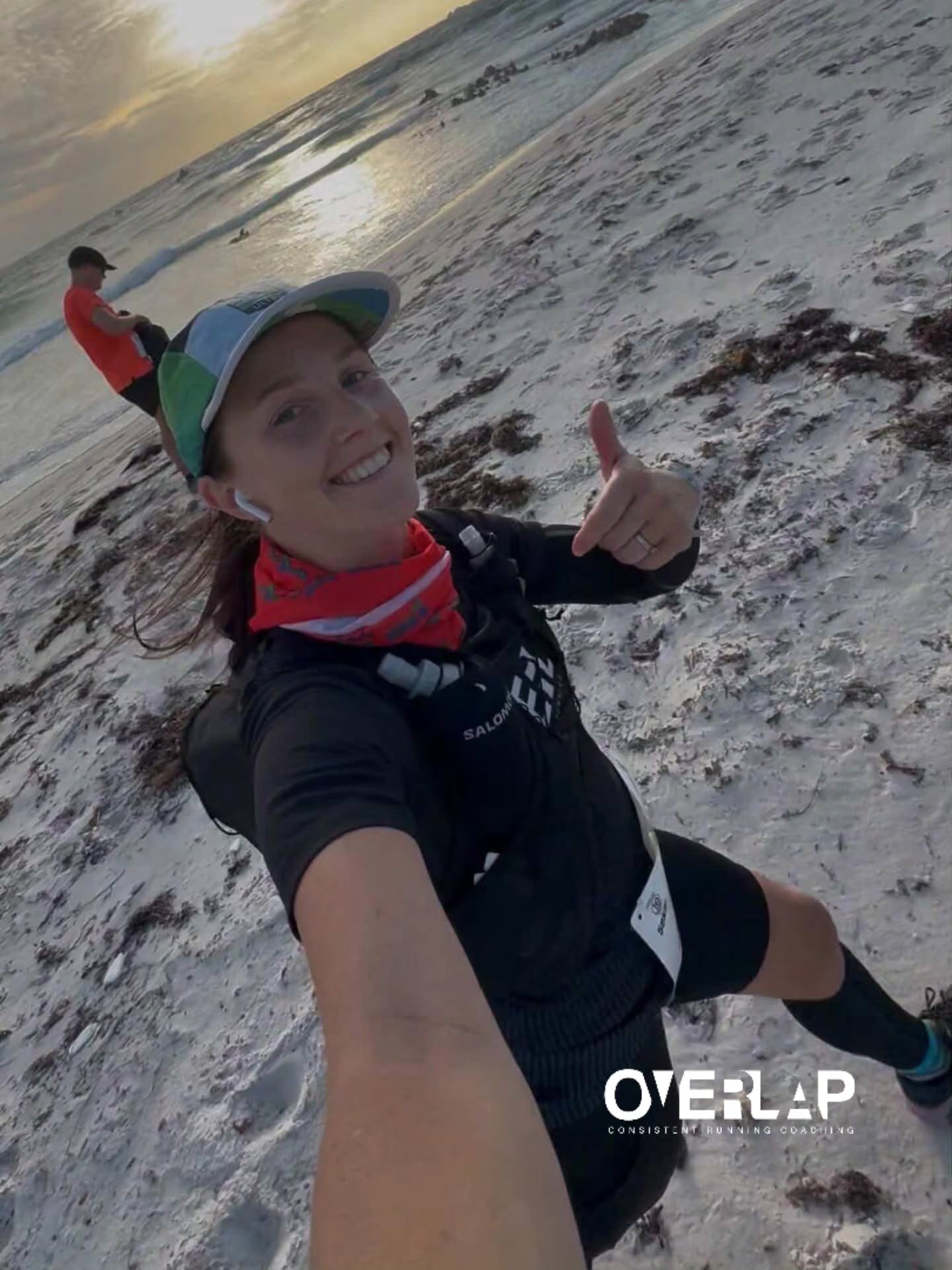 Big congrats to @annikalockwood_ for tackling and smashing the 50km at @gonenuts101 over the weekend.
Coached by Amy, the pair have been working hard towards this goal and absolutely nailed it.
It was so great to see Annika's smile and energy at the finish line 😀
Well done, Annika. Awesome work 👏🙌💪