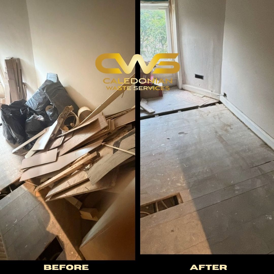 Renovation in progress? We’ll handle the waste.
This strip-out debris and flooring was cleared quickly, helping keep the project moving without delays.
Same-day collections available across Edinburgh and surrounding areas.
#caledonianwasteservices #edinburghwaste #stripout #buildersupport #samedaycollection #wasteremovalscotland #trades #commercialclients #localbusiness