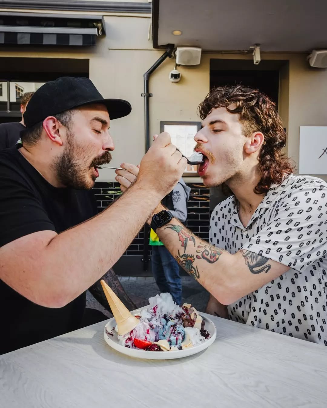 Our new dessert menu is officially unhinged.
💭 What to order: The Cold Plate. Fairy floss, fresh strawberries, three ice creams, and zero personal space.