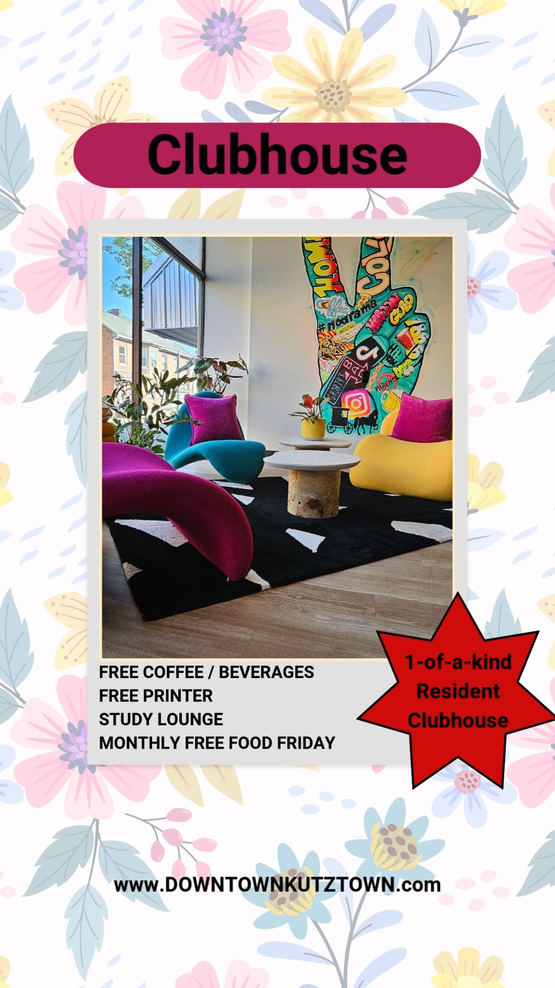 Fall in love this Spring with this apartment that will be completely remodeled this summer! Be the 1st group to live here with top of the line amenities! See why we say "Live How You Want To!"
#downtownkutztown #eaglepoint #KU #kutztownuniversity #collegelife #leasing #livehowyouwantto #GoldenBears