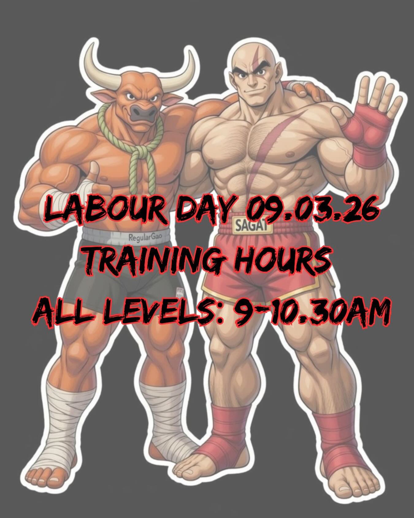 Labour Day training hours: All Levels Muaythai 9.00-10.30am. Everyone welcome, kids and adults. All other classes cancelled 🫡🫰. #youngbullsggm #youngbullsmuaythai #unleashthebullwithin #youngbullsneverdie #weareyoungbullsgym
