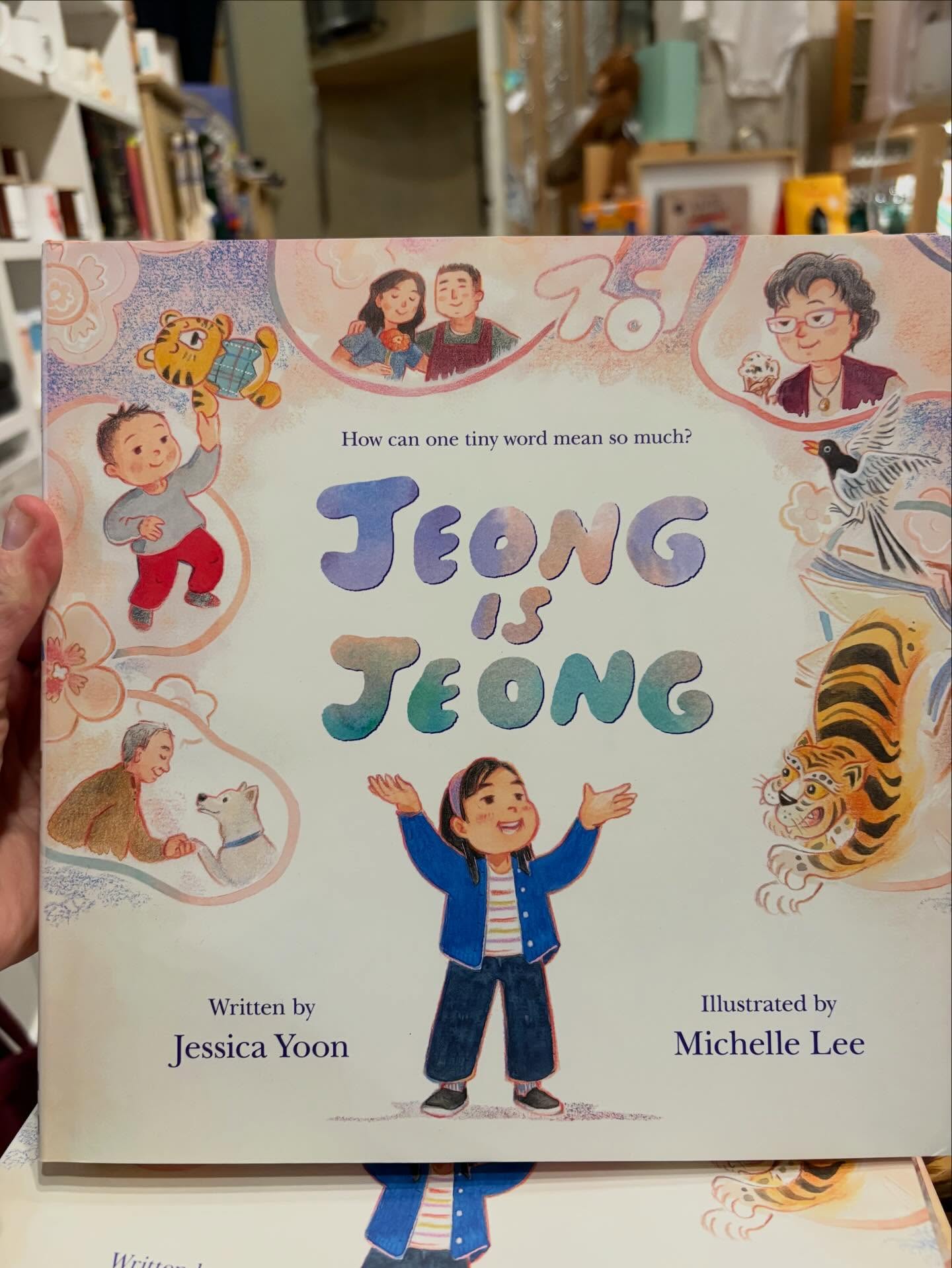 So excited for our author visit tomorrow with @jessyoonwrites! To read from her new picture book Jeong is Jeong, I have a special snack and Craft time together. A few spots remain so you can still RSVP at our link in bio or on our site.