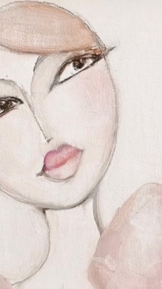 Built from brushstrokes, flowers, and belief #CreateYourWorld #ArtistLife #RomanticizeYourLife #StudioVibes