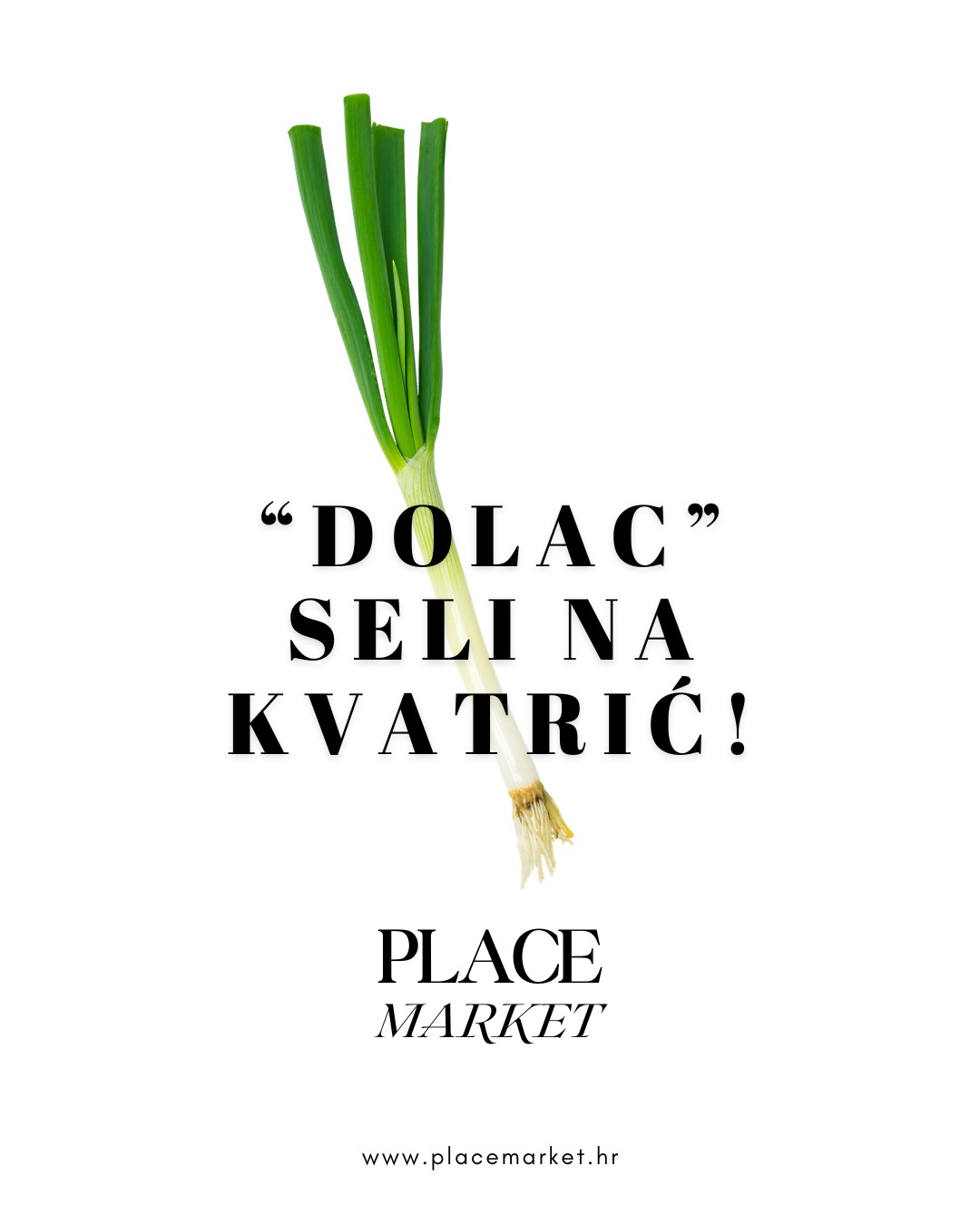 Obavijest: “Dolac”(kako mnogi zovu PLACe market) seli na Tržnicu Kvatrić! ❤️ Čekaju nas ista vibra, stari osmjesi i vrhunska klopa na novom mjestu…Vidimo se na Kvatriću od 27.3.