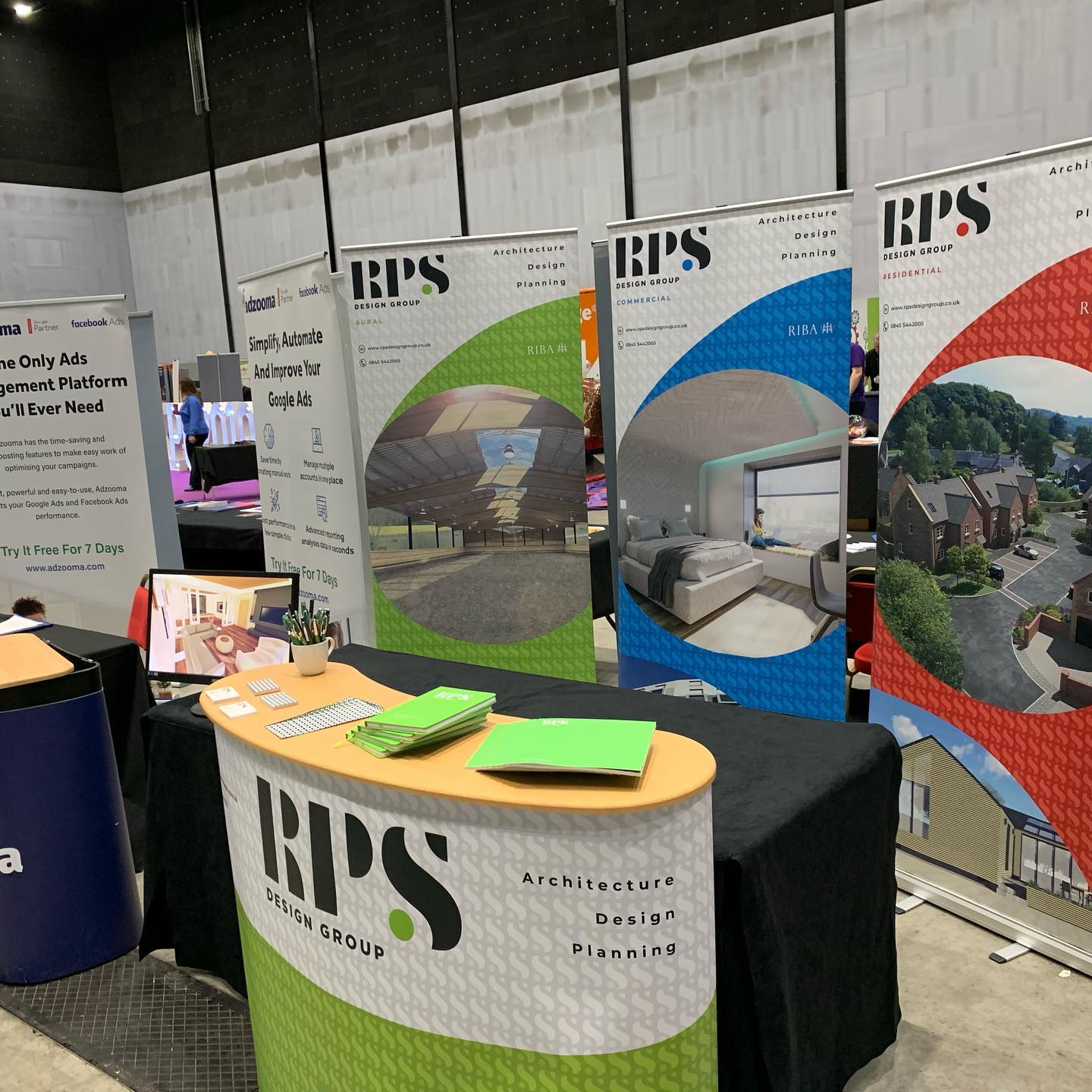 RPS Design Group’s stand at #exhibitioncentreliverpool for #shoutnetwork #merseysidebusinessexpo ! Make sure to come and say Hi if you’re here!! 👋🏻