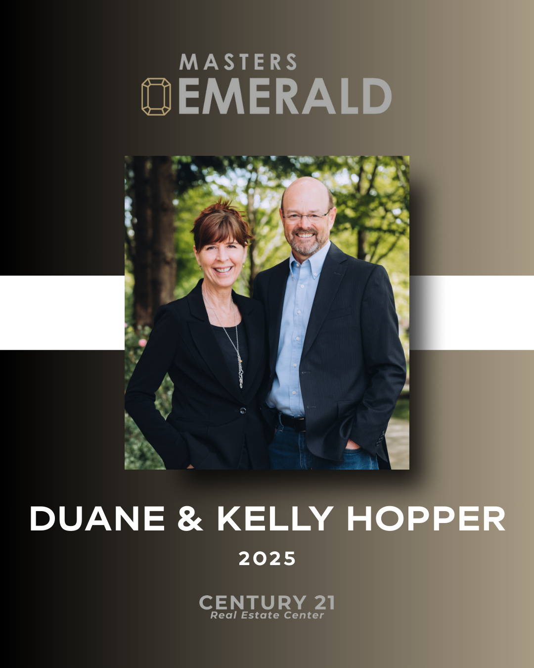 Duane & Kelly Hopper have once again raised the bar—congrats on your 2025 Masters Emerald Award! Your partnership and passion make a powerful impact. 🌿🏡
#MastersEmerald #C21REC #PowerTeam #ClientCare
