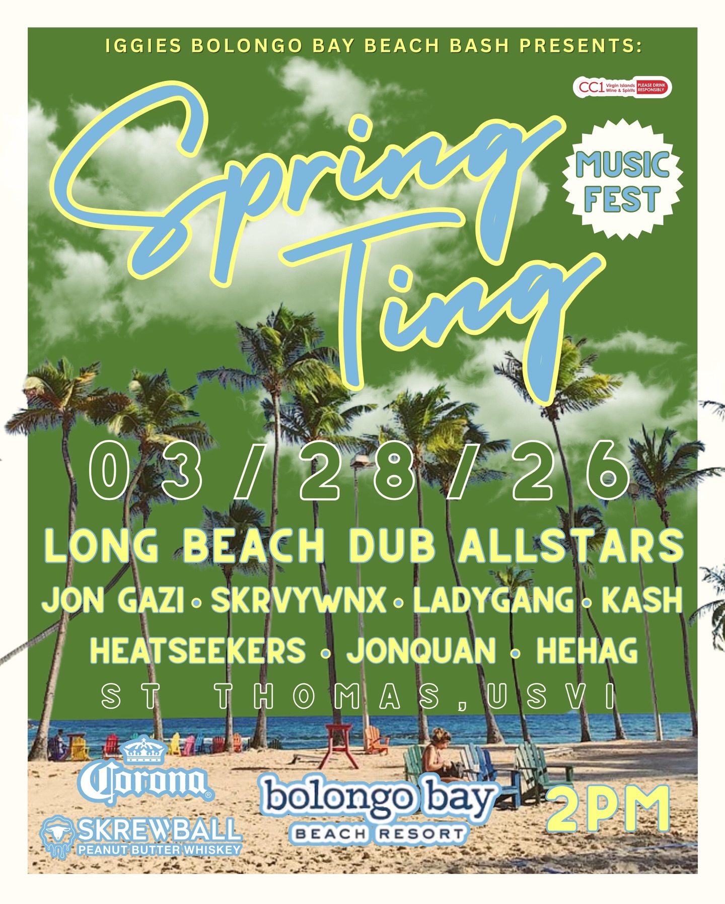 One year ago today 102.1 Pirate Radio began playing this song on the radio which led to other stations across the Caribbean and the US adding us to their playlists. I never thought I'd be doing this again, especially at this stage of my life! It's been such an amazing fun year and huge thanks to everyone who has shared our music, come to the shows, requesting us on the radio and adding us to your playlists. We're finally done recording the next album (several months behind schedule of course) and it is being mastered in Nashville at this very moment. We're looking forward to a Midsummer release of the first single so stay tuned! HeHag will be playing songs off the new album and of course your favorites from the first album @ Spring Ting Bolongo Bay on March 28... See you there!! 🤘🏽🤙🏽
https://open.spotify.com/track/6N2Lehm2NBQsnsmNQNV2Oh?si=bxWFarFtTdyQX-HzhQGzyA
