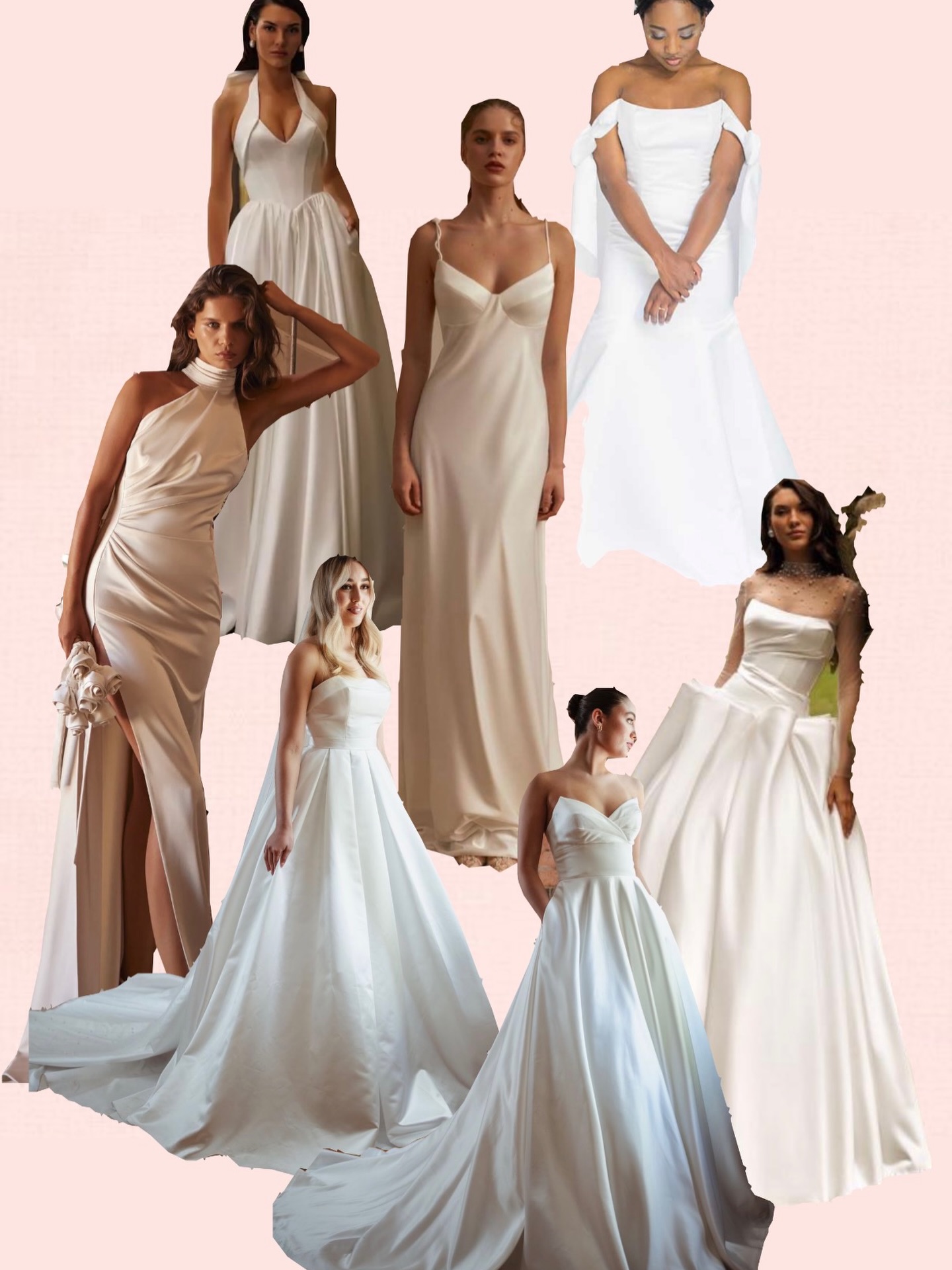 Our current favourite satin dresses at The Blushery - featuring:
Ruby
Ethereal
Patricia
Amaryllis
Danielle
Blythe
Elowen
Book now to try them on 🤍