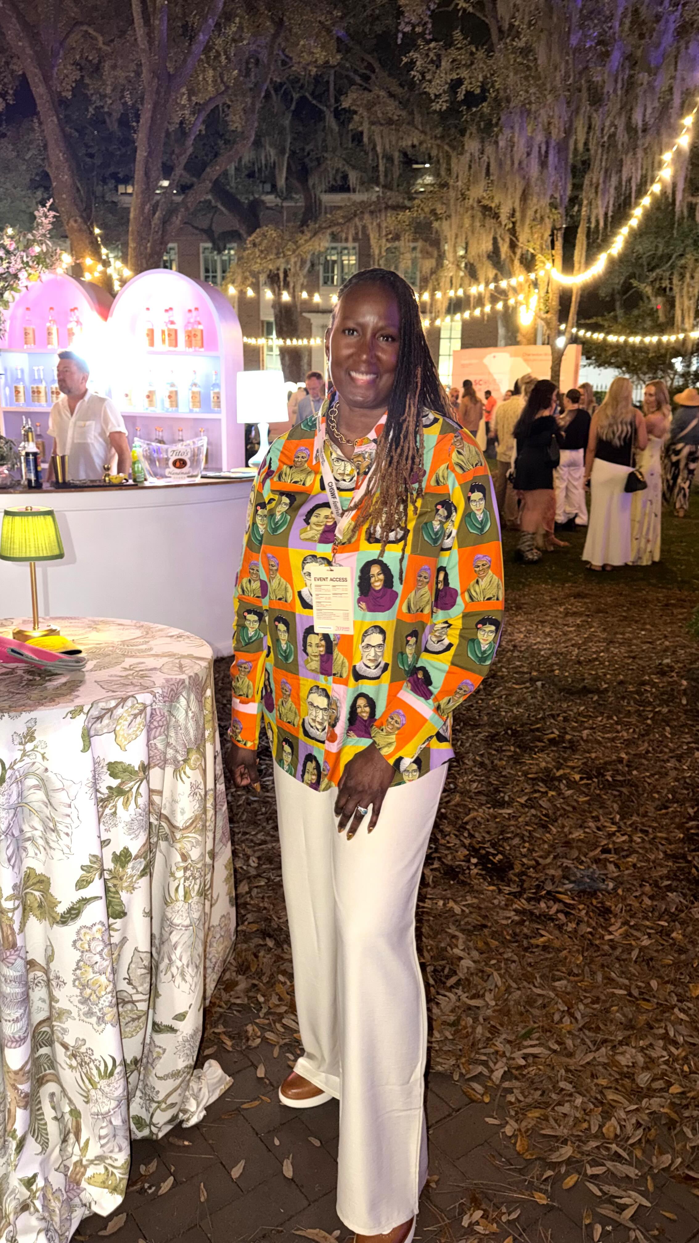 Opening night at @chswineandfood festival was amazing with some beautiful weather.
Surrounded by incredible chefs, creatives, entrepreneurs, and food lovers, the energy in the room was inspiring. Moments like these remind me how food brings people togetherācreating connections, celebrating culture, and building community one bite at a time.
I will be out again tomorrow so if you see me say hey girl heyy.