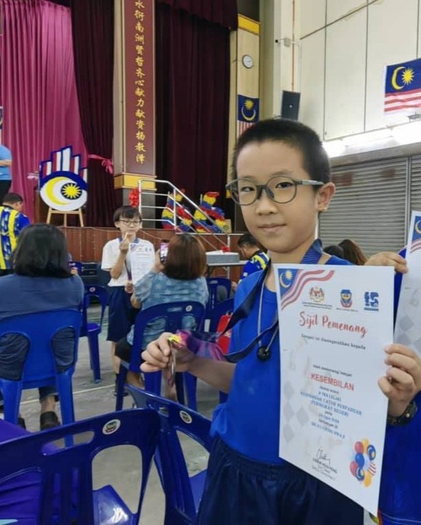~Aug,2024. Kejohanan Catur Perpaduan, anjuran bersama MSSPP~
U9 Category with 15min + 0 time control.
Our 8yo 💥Mah Yee Hong💥
💥TOP-9 Peringkat Negeri💥
#chess #ChessNotCheckers #babygenius #strategist #acglobalchessacademy