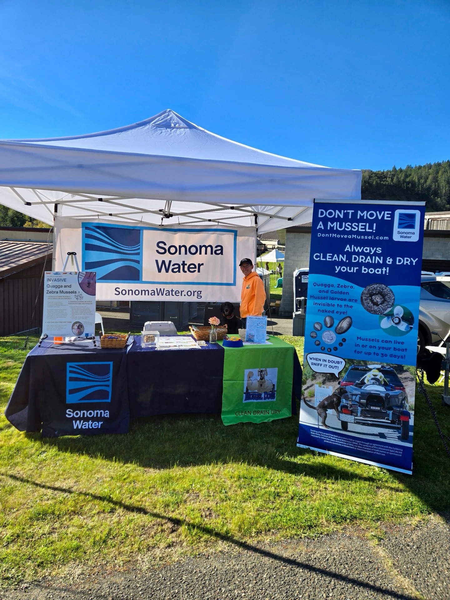 Beth and Dory at Lake Sonoma’s 17th annual Steelhead Festival!